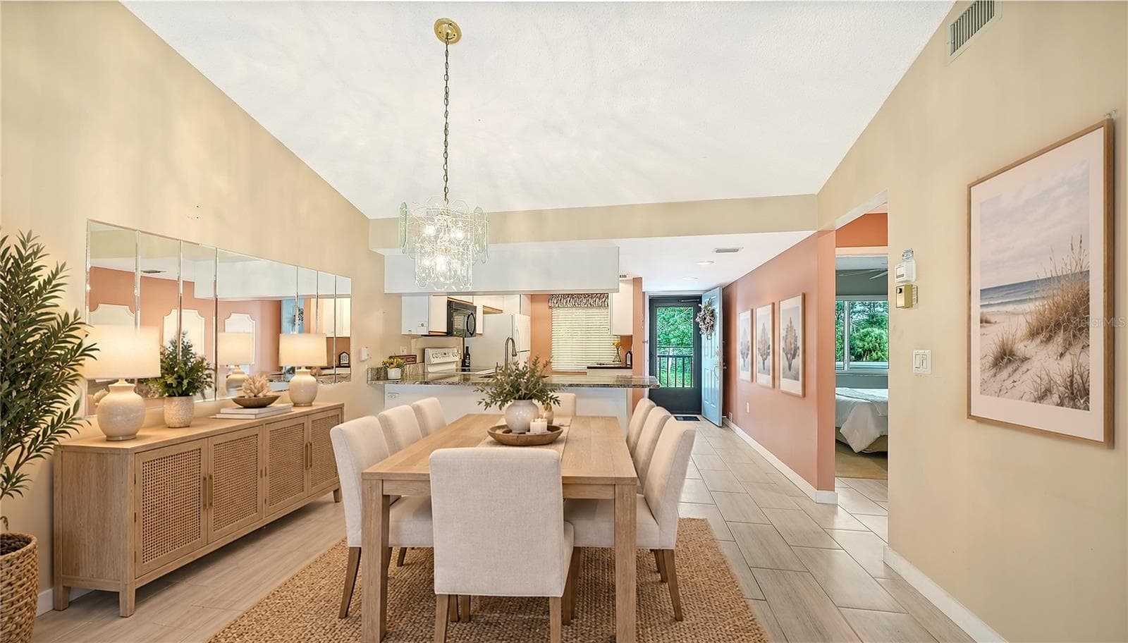 Staged Dining Room! - 7652 EAGLE CREEK DR #7598, SARASOTA