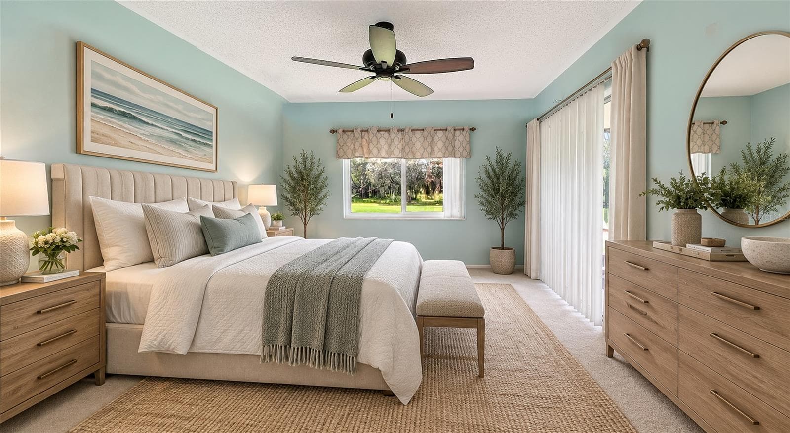 Staged Primary Bedroom! - 7652 EAGLE CREEK DR #7598, SARASOTA