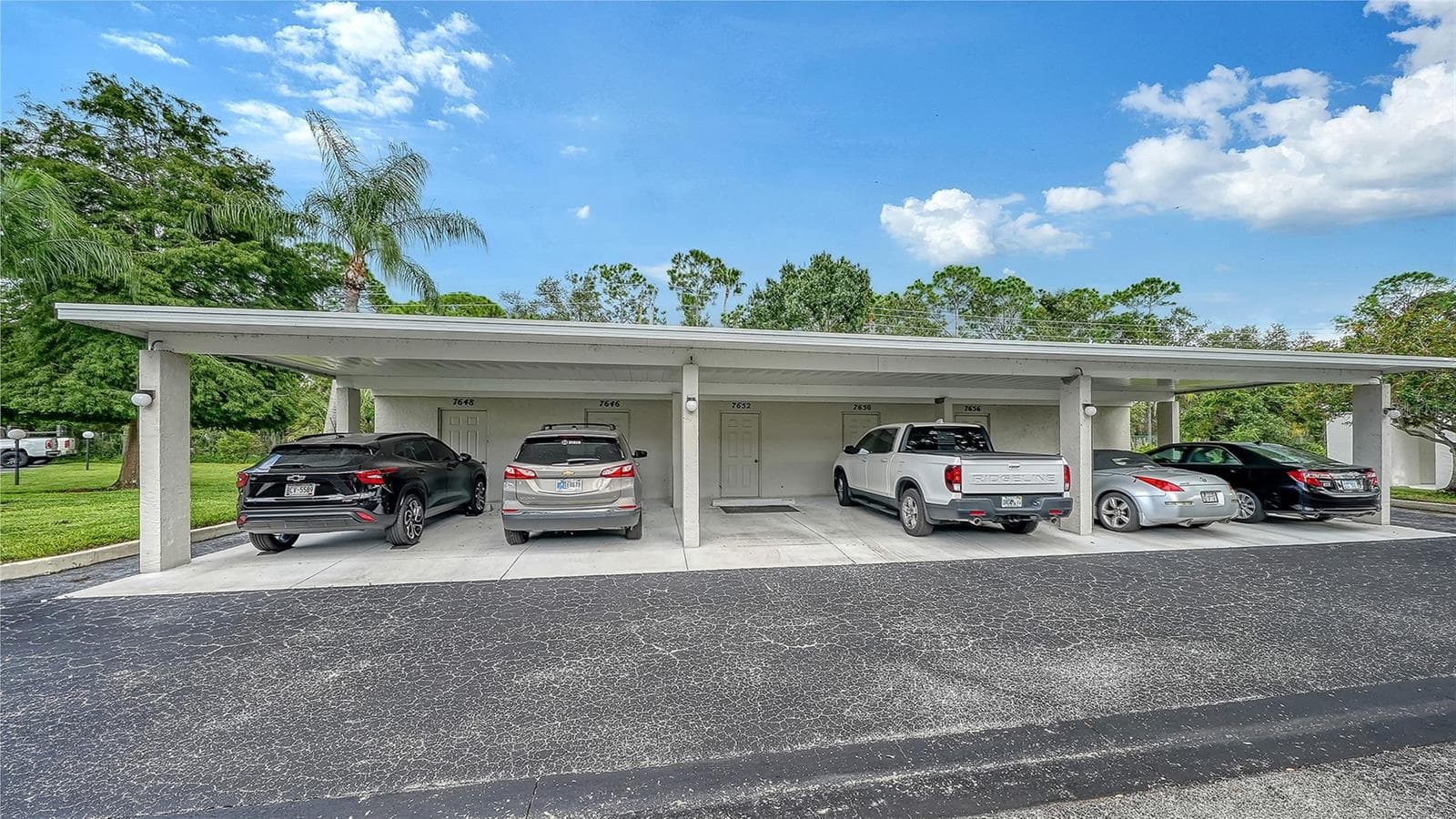 The rare and “Coveted” Carport & Storage Closet - 7652 EAGLE CREEK DR #7598, SARASOTA