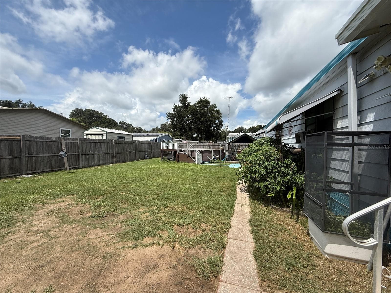 BACKYARD - 11110 SE 66TH TER, BELLEVIEW