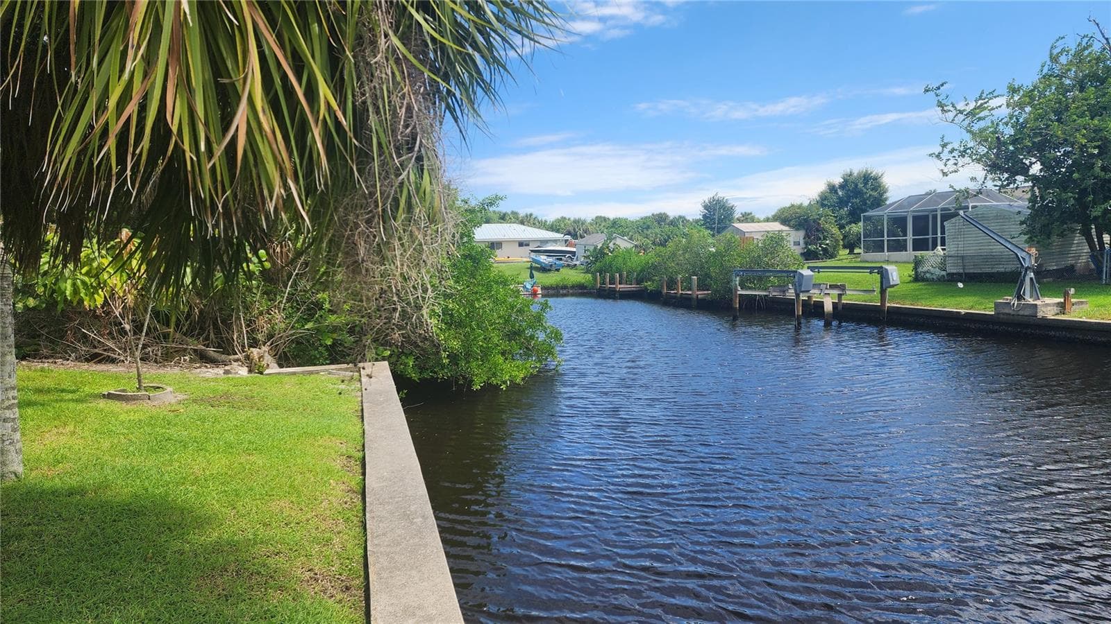 Canal Ends Here So Little Boat Traffic Past Your Home - 18473 OHARA DR, PORT CHARLOTTE