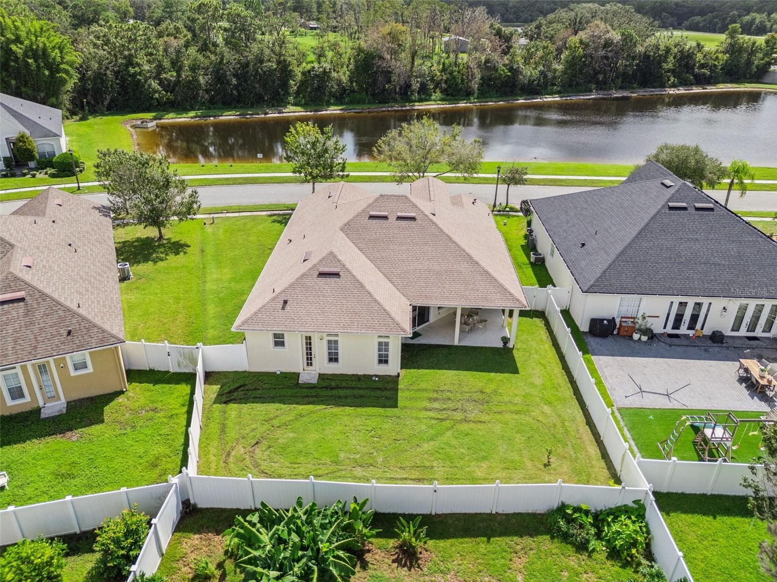 FENCED BACKYARD FOR PRIVACY - 16460 TUDOR GROVE DR, ORLANDO