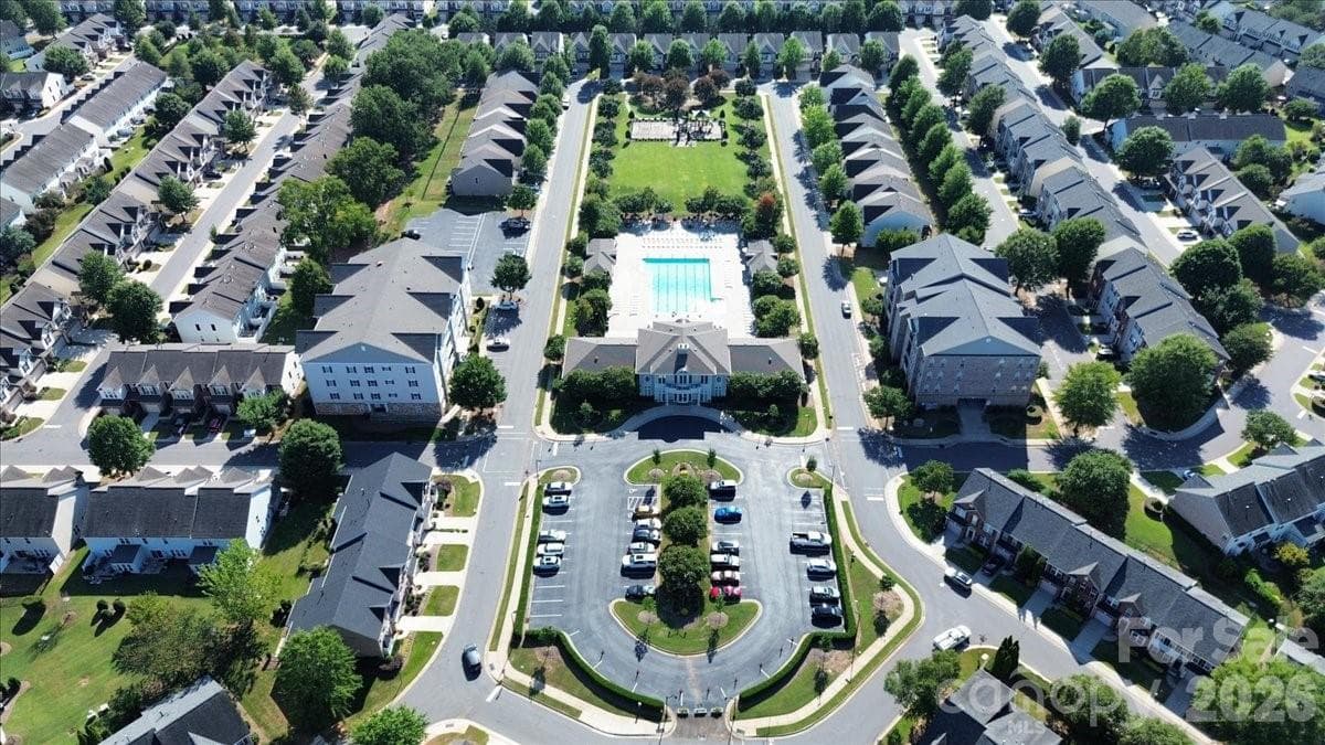 Neighborhood aerial view - 6437 Silver Star Lane, Charlotte