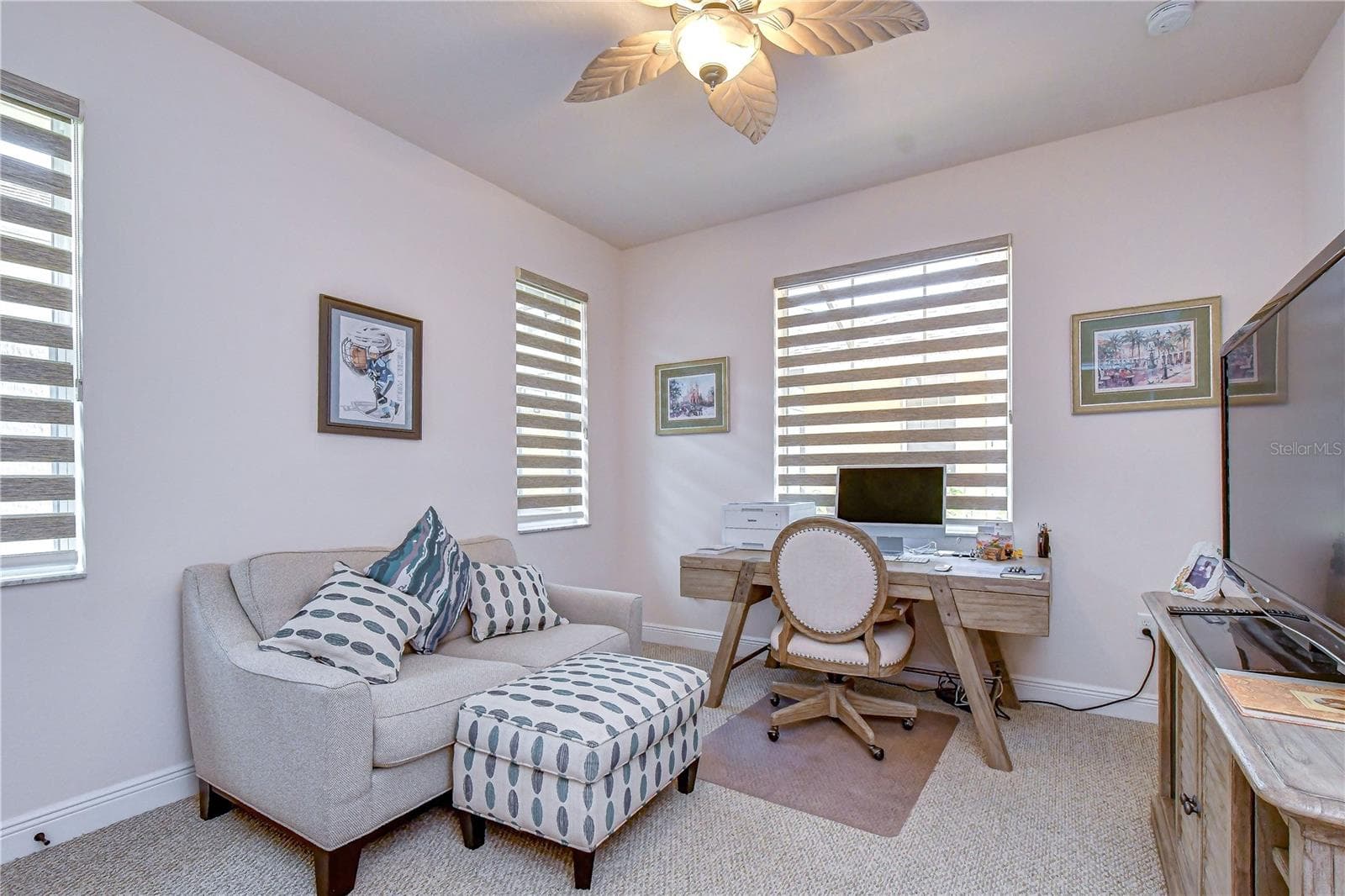 Bedroom #2 (currently being used as an office) - 6806 MUNCASTER CT, TAMPA