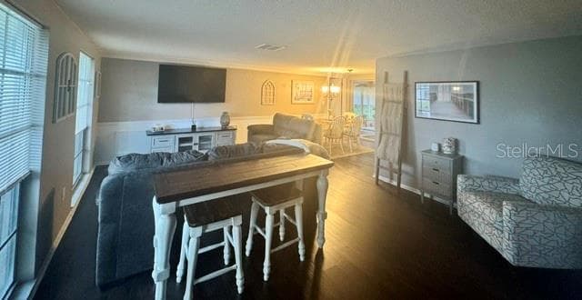 View from front door Living/Dining Combo - 12505 STAGECOACH LN, HUDSON