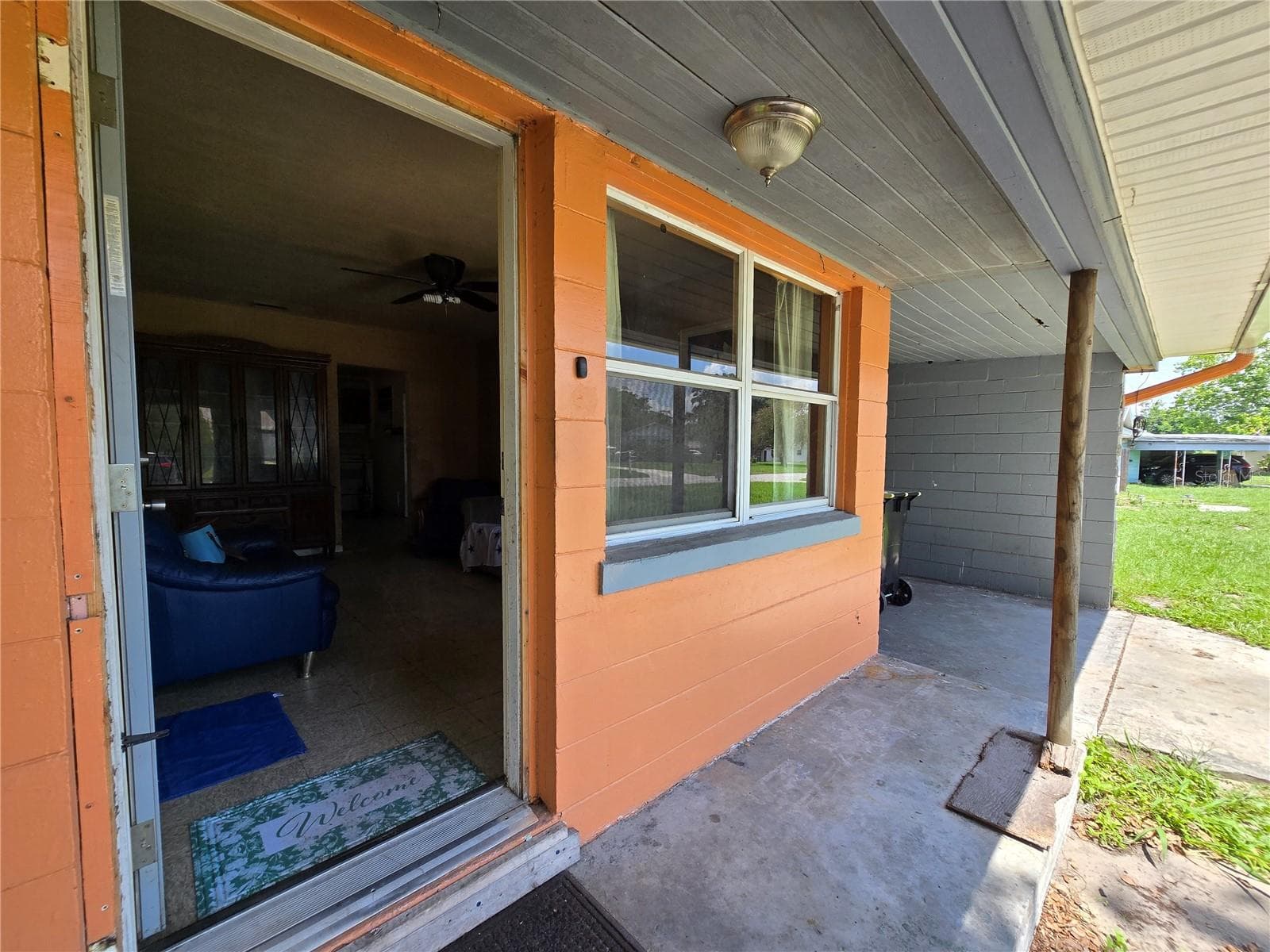 Solid block entrance - 515 MONTICELLO AVE, LAKELAND