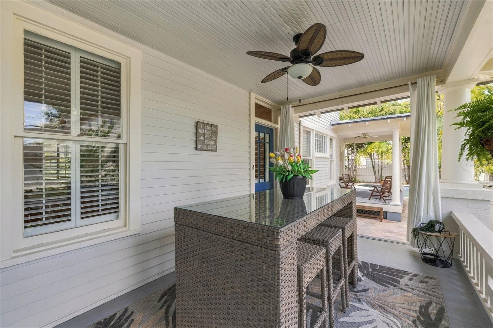 Lots of porches! - 1801 W HILLS AVE, TAMPA