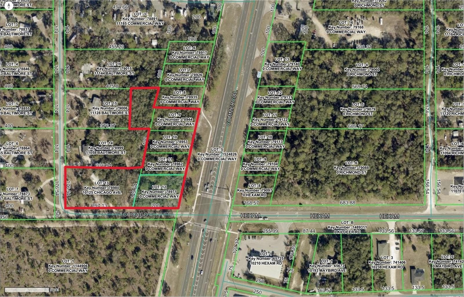 Land at 11115 COMMERCIAL WAY, WEEKI WACHEE, photo 33 of 34