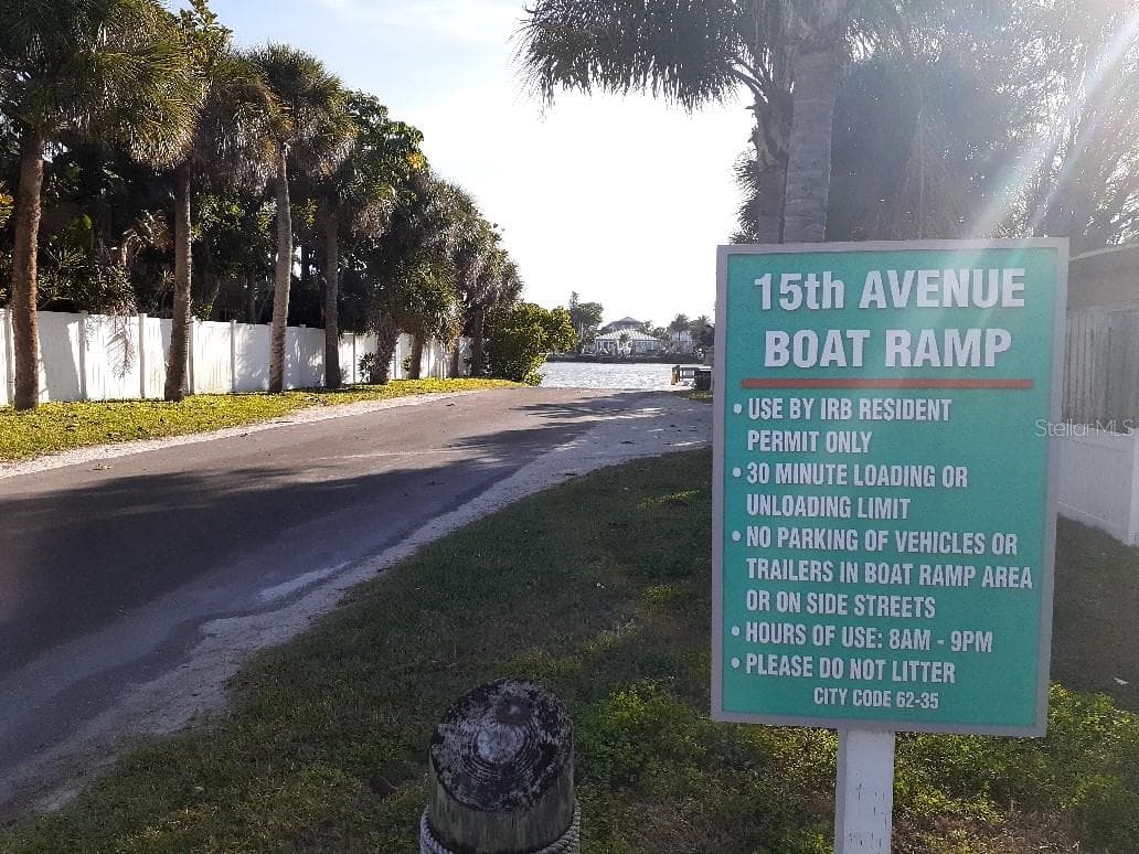 IRB community boat ramp - 2700 GULF BLVD #2, INDIAN ROCKS BEACH