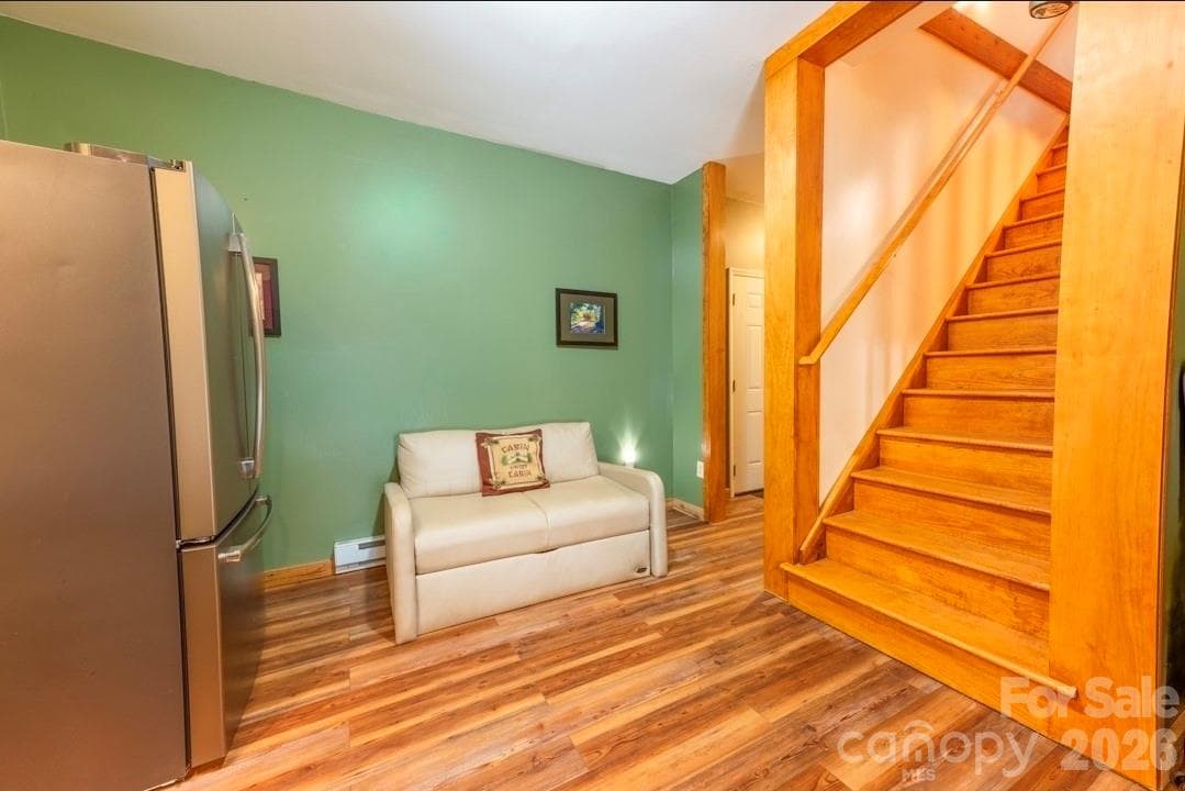 Lower Level Living Space, w Separate Entrance and room for additional living quarters. - 174 Nix Creek Road, Canton