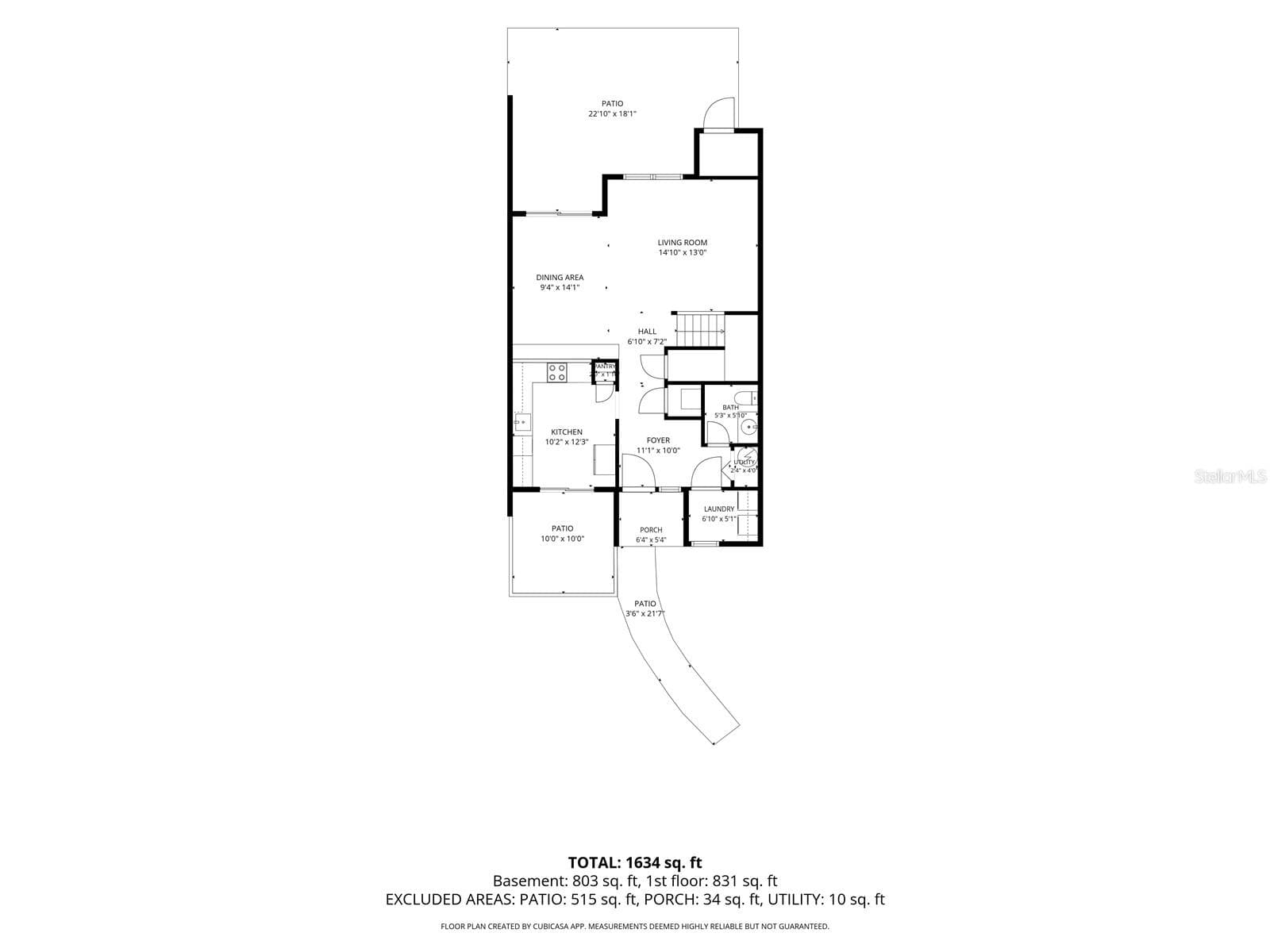 first floor - 4411 BLACK FOREST WAY, GAINESVILLE