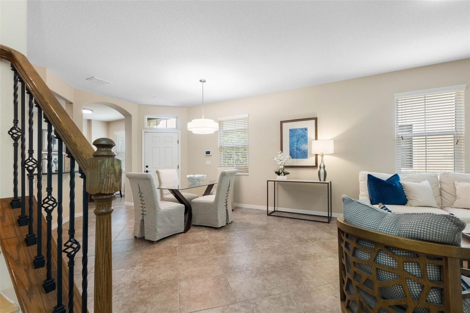 Staircase to upstairs loft and 3 addl bedrooms - 7949 TASSO CT, SEMINOLE