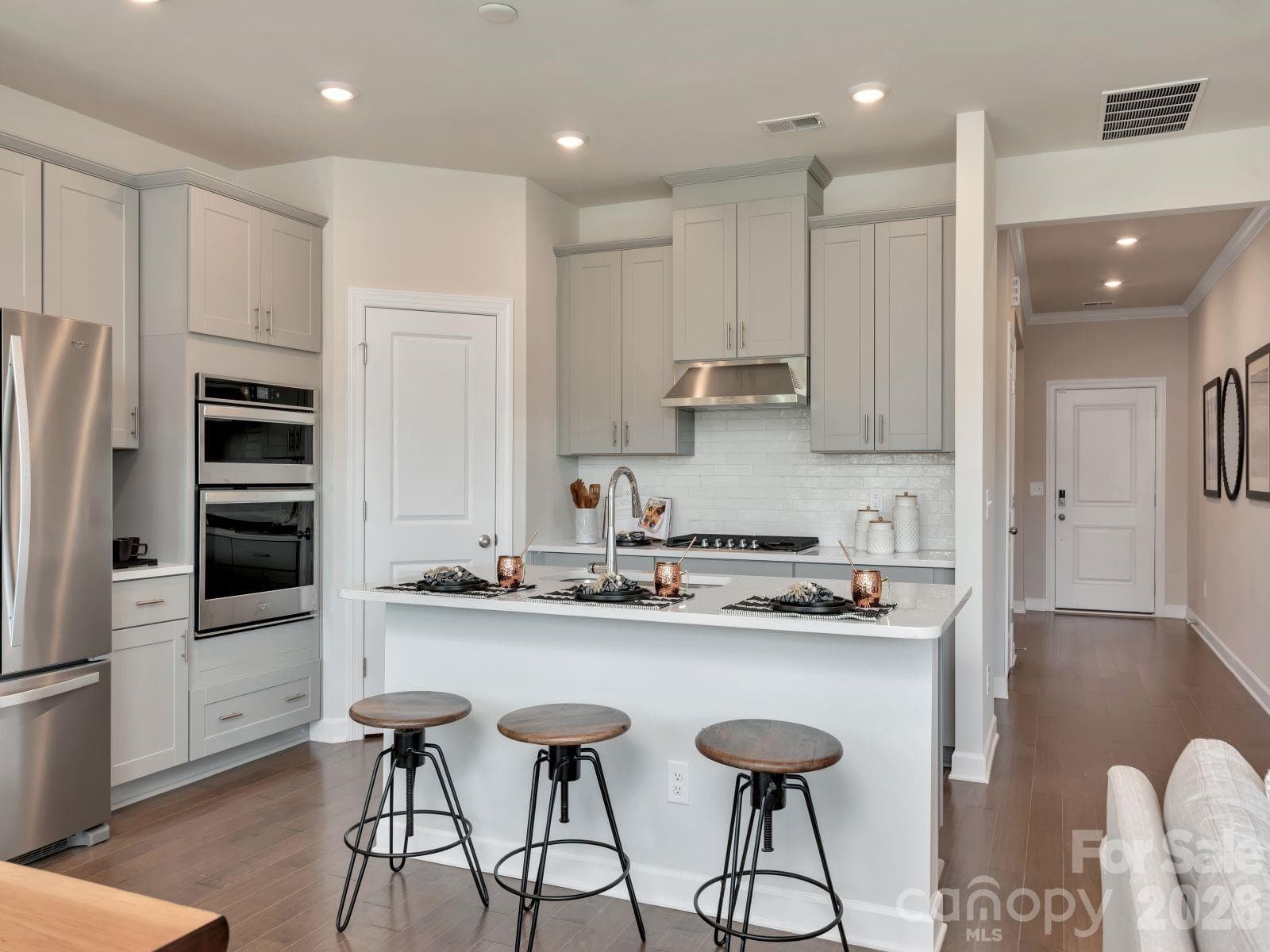 Photos are not of the actual home, but are photos of the builder home with same floorplan with similar interior finishes. - 2305 Snapdragon Court, Stanley