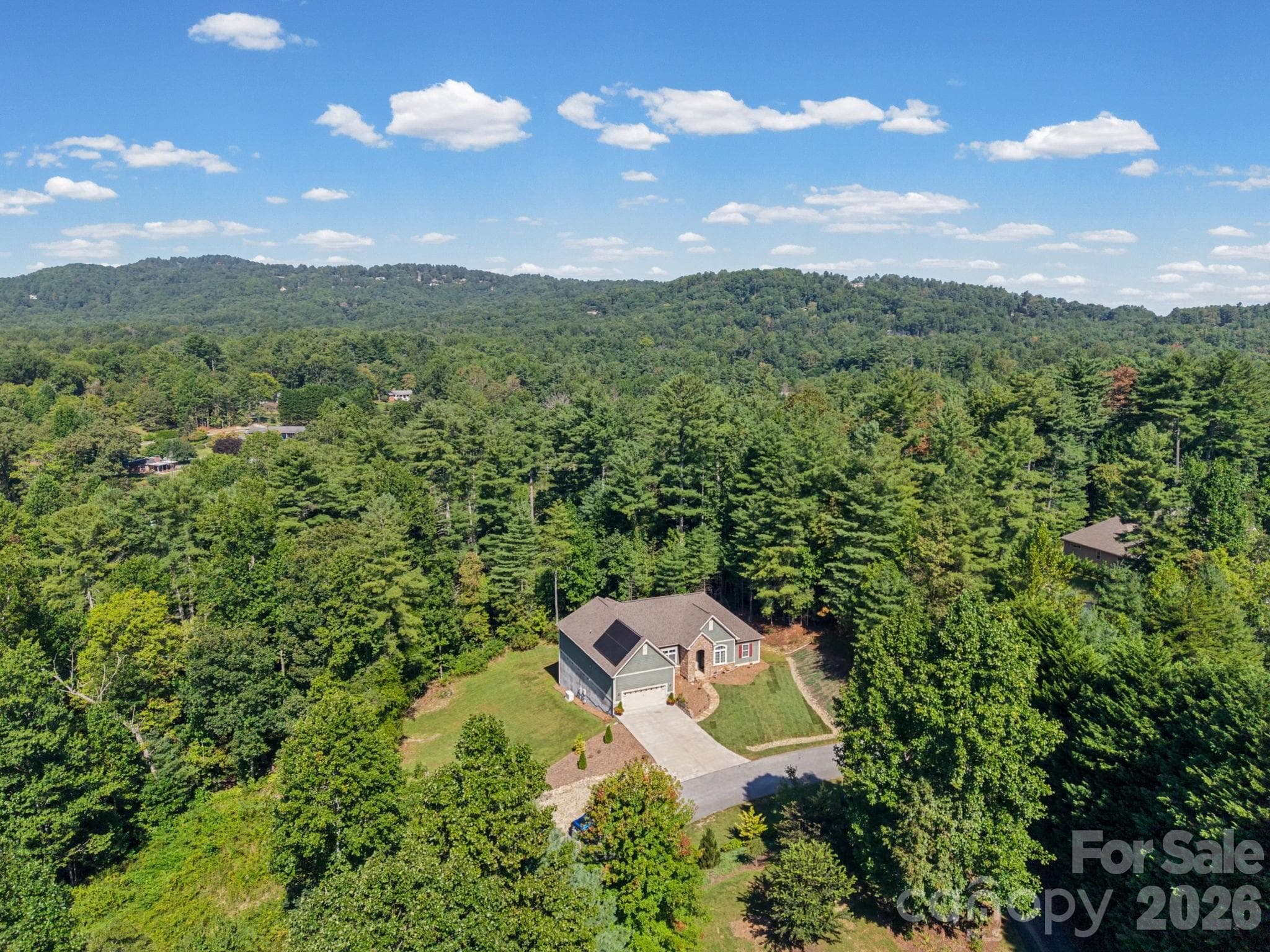 Aerial - 168 Willow Place Circle, Hendersonville