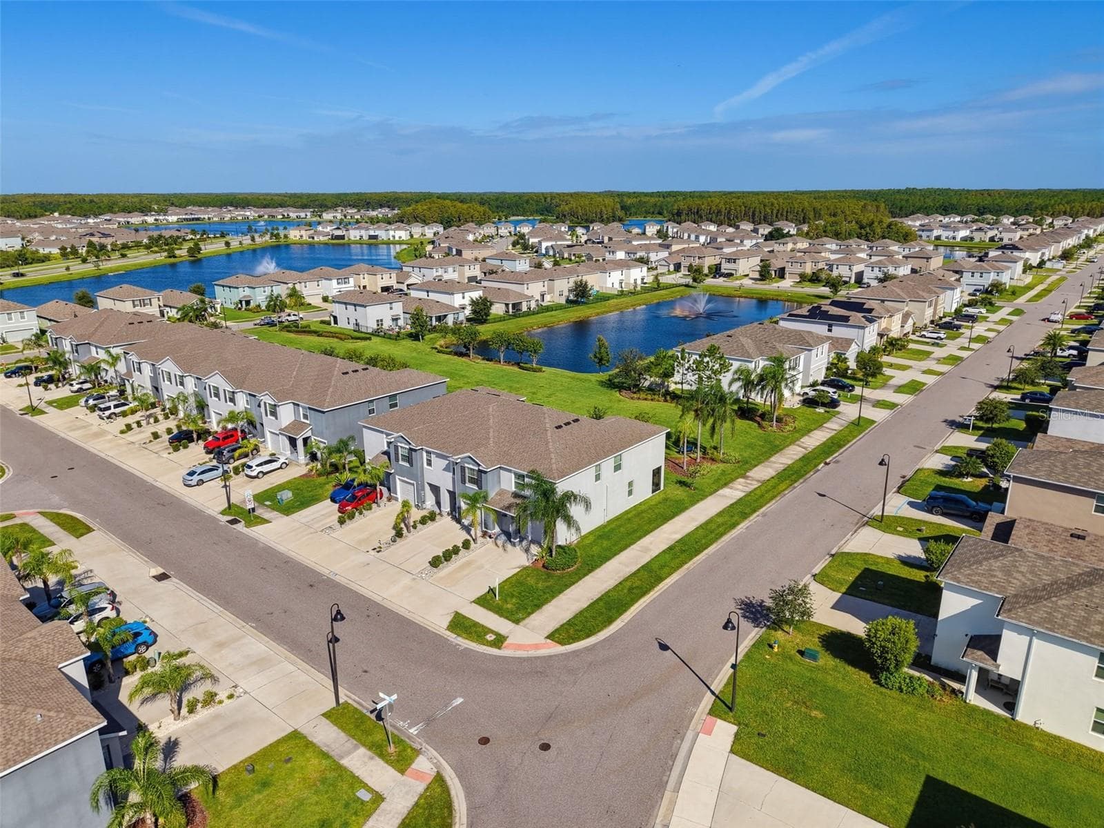 Aerial of House - 16189 GLOWING GROVE AVE, ODESSA