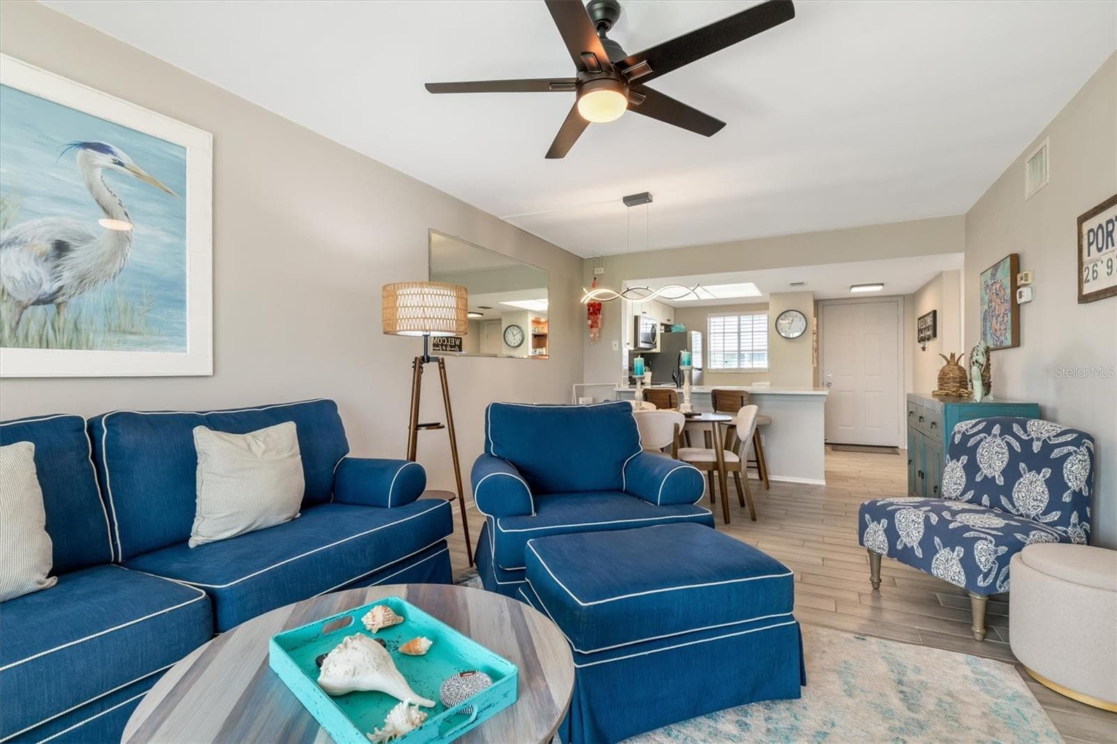 REMOTE CONTROL CIELING FANS WITH LIGHTS - 3310 LOVELAND BLVD #1105, PUNTA GORDA