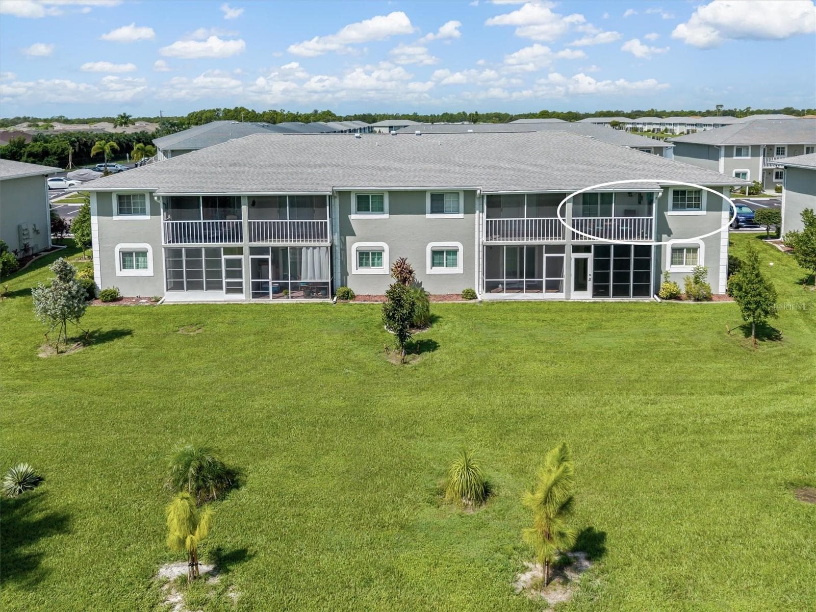 GREEN SPACE WITH NEW LANDSCAPING - 3310 LOVELAND BLVD #1105, PUNTA GORDA