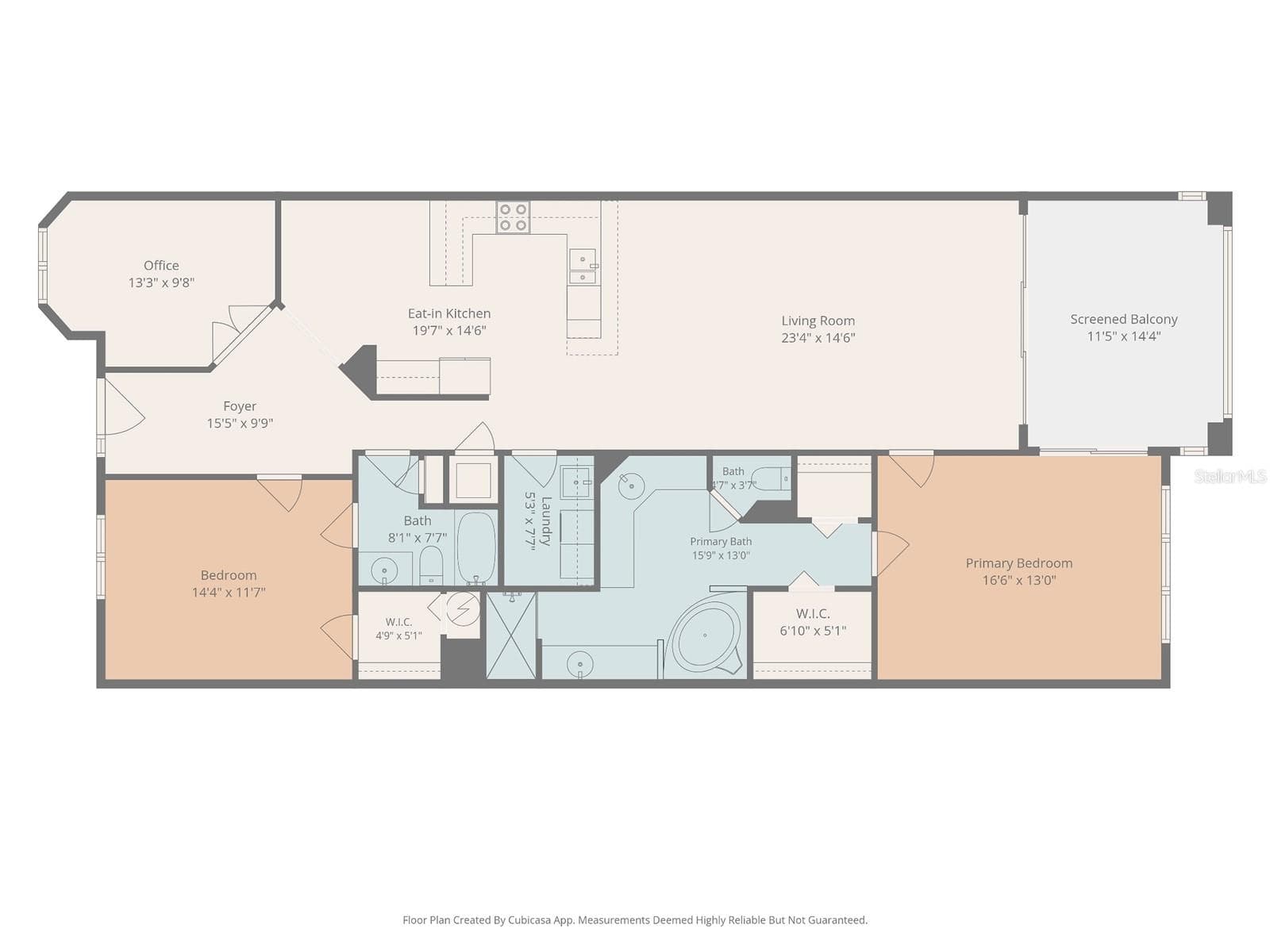 Floor Plan - 7070 KEY HAVEN RD #402, SEMINOLE