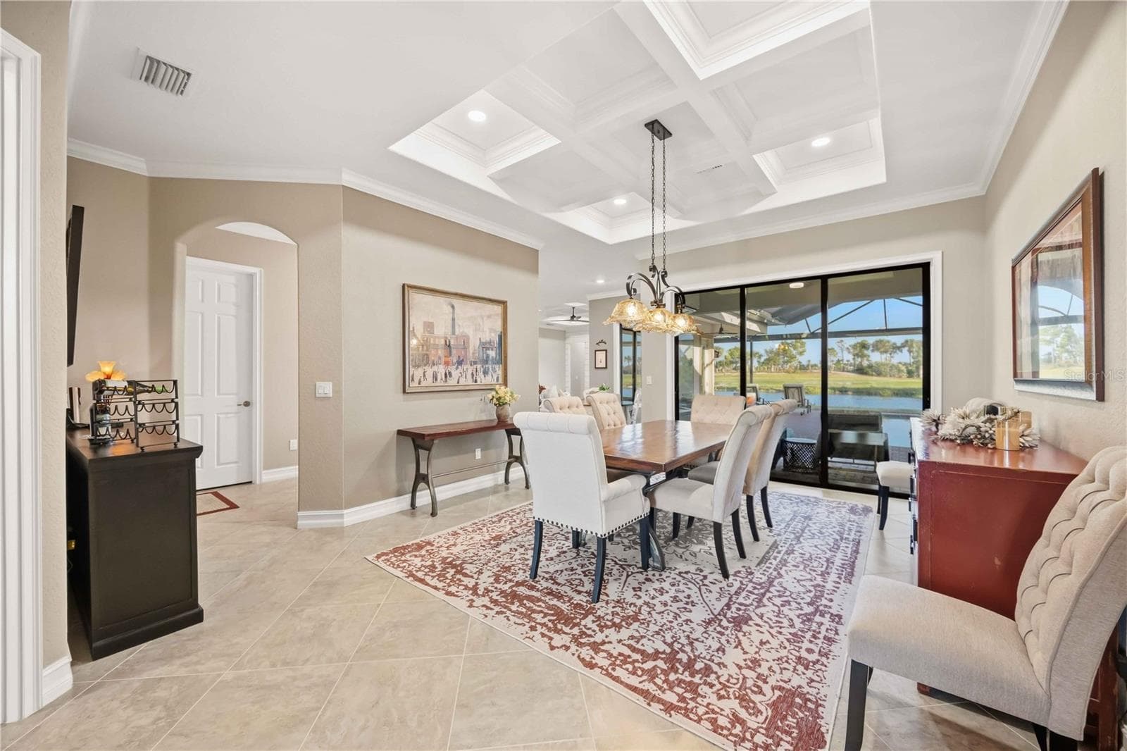 The floor plan said living room, but the owner said dining room - - 10720 TARFLOWER DR, VENICE