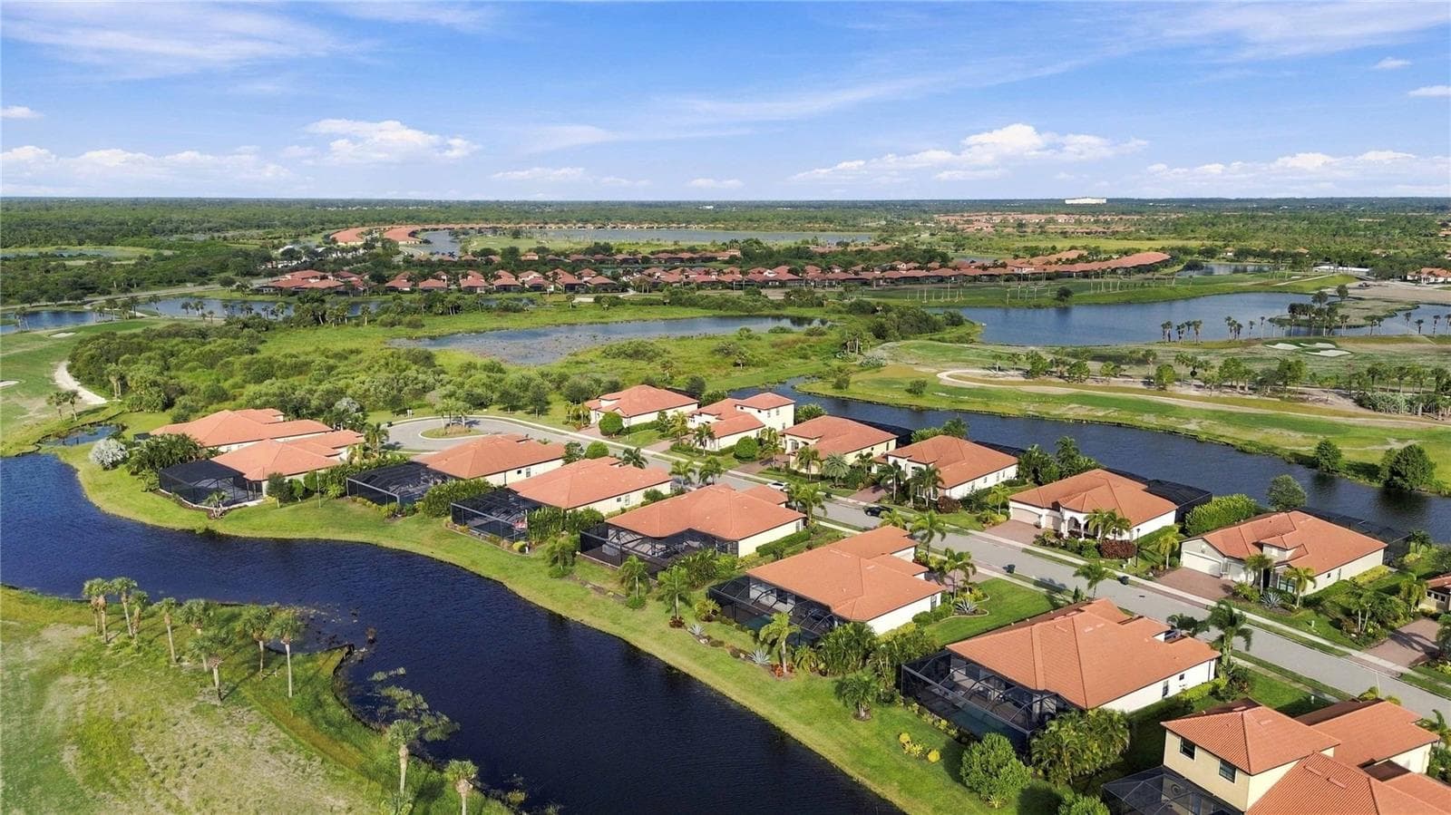 Tarflower Drive from the air - 10720 TARFLOWER DR, VENICE