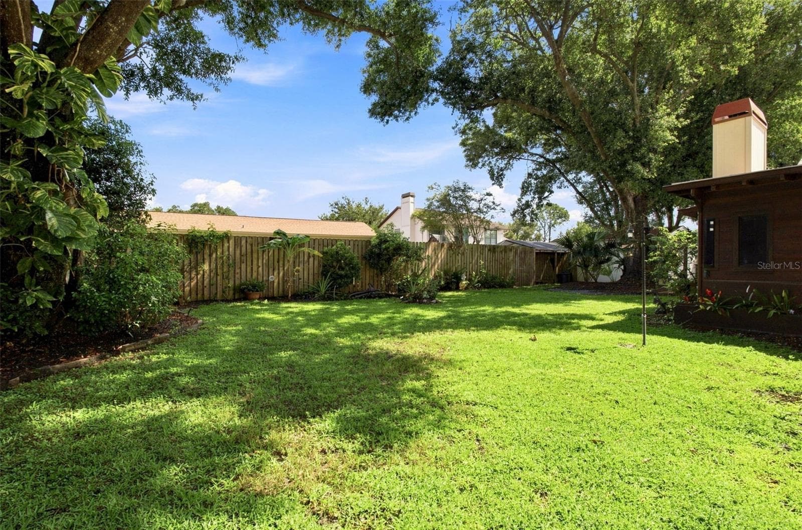 Backyard - 4607 CLOVERLAWN DR, TAMPA