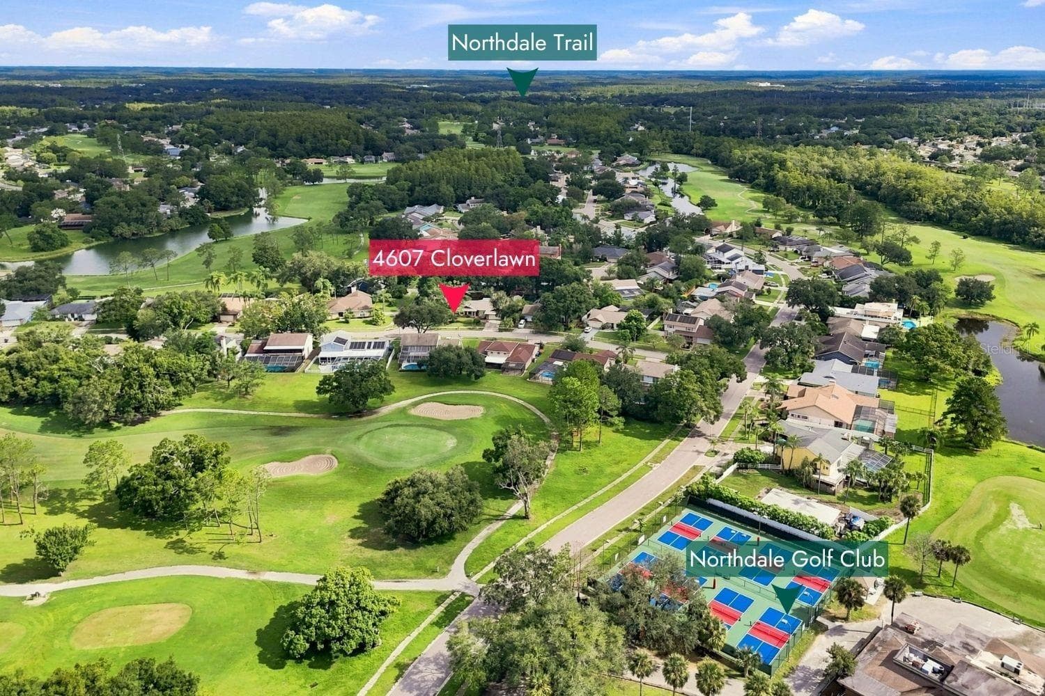 What's Nearby - 4607 CLOVERLAWN DR, TAMPA