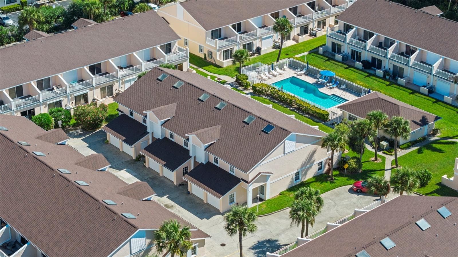 Aerial - 165 ESCAMBIA LN #502, COCOA BEACH