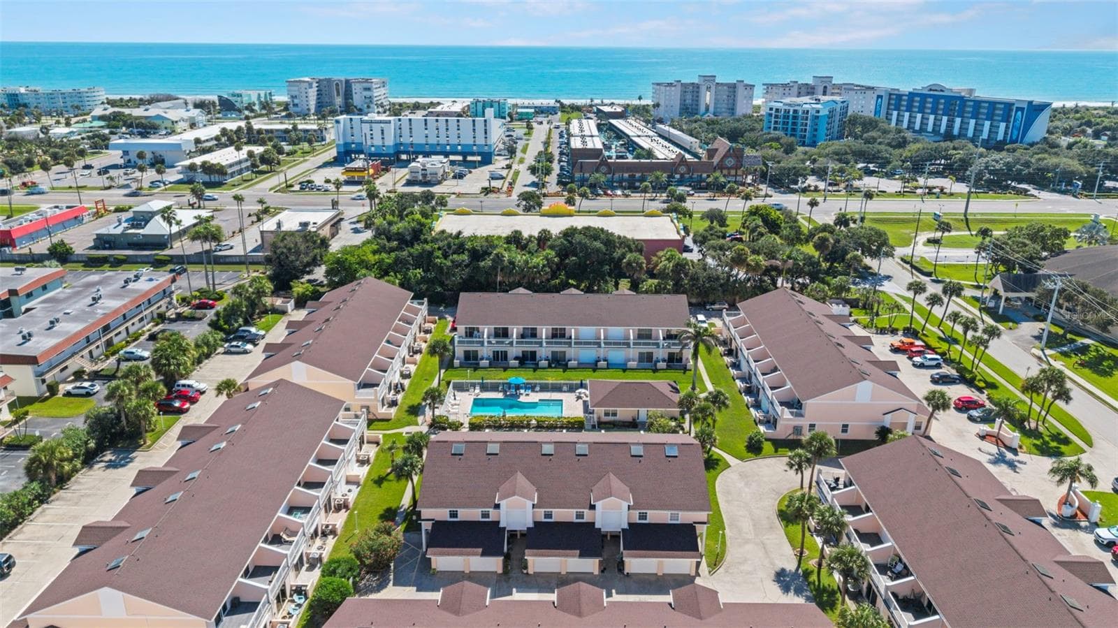 Aerial - 165 ESCAMBIA LN #502, COCOA BEACH
