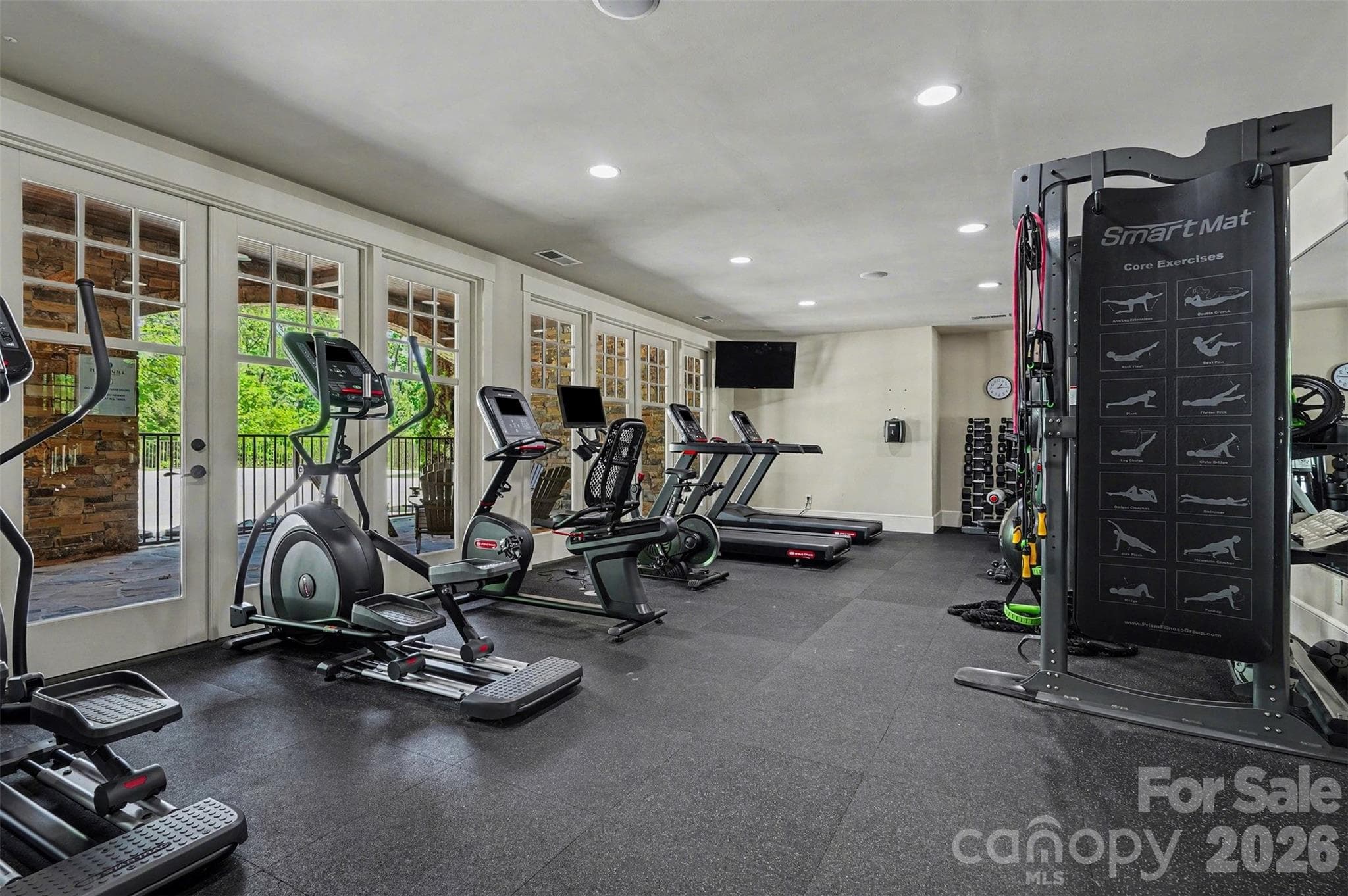 Fitness center at the clubhouse. You can skip the gym membership. - 8027 Longwaters Court, York