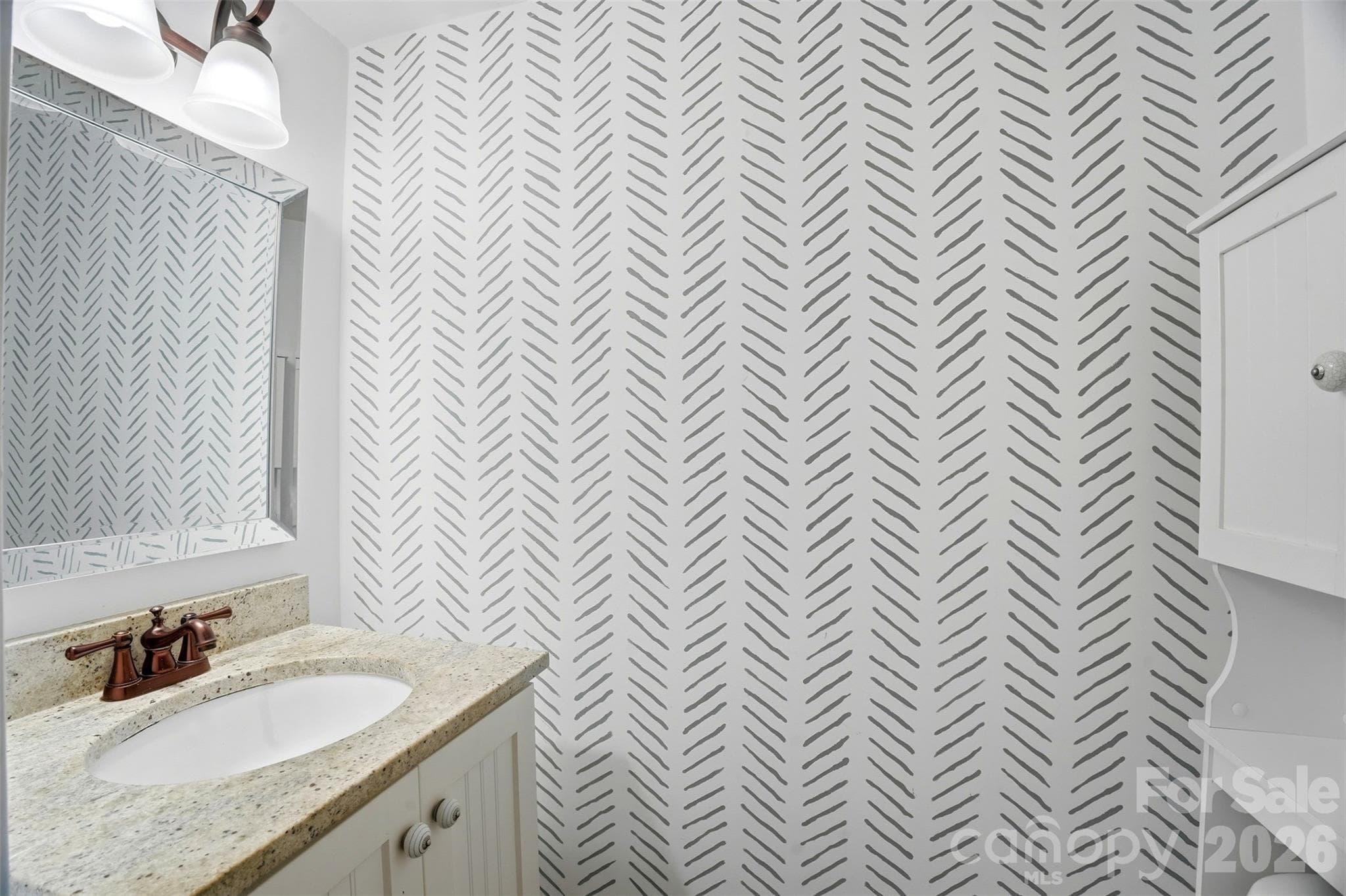 Half bath in primary - 4921 Park Road, Charlotte