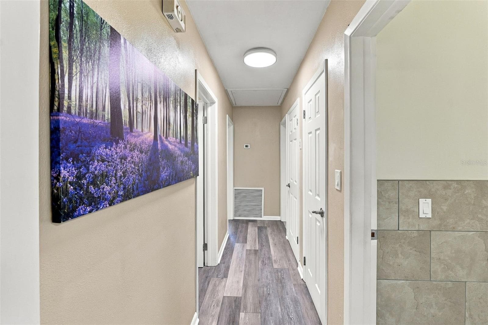 Hallway to Bedrooms - 7815 PINE HILL DR, TAMPA