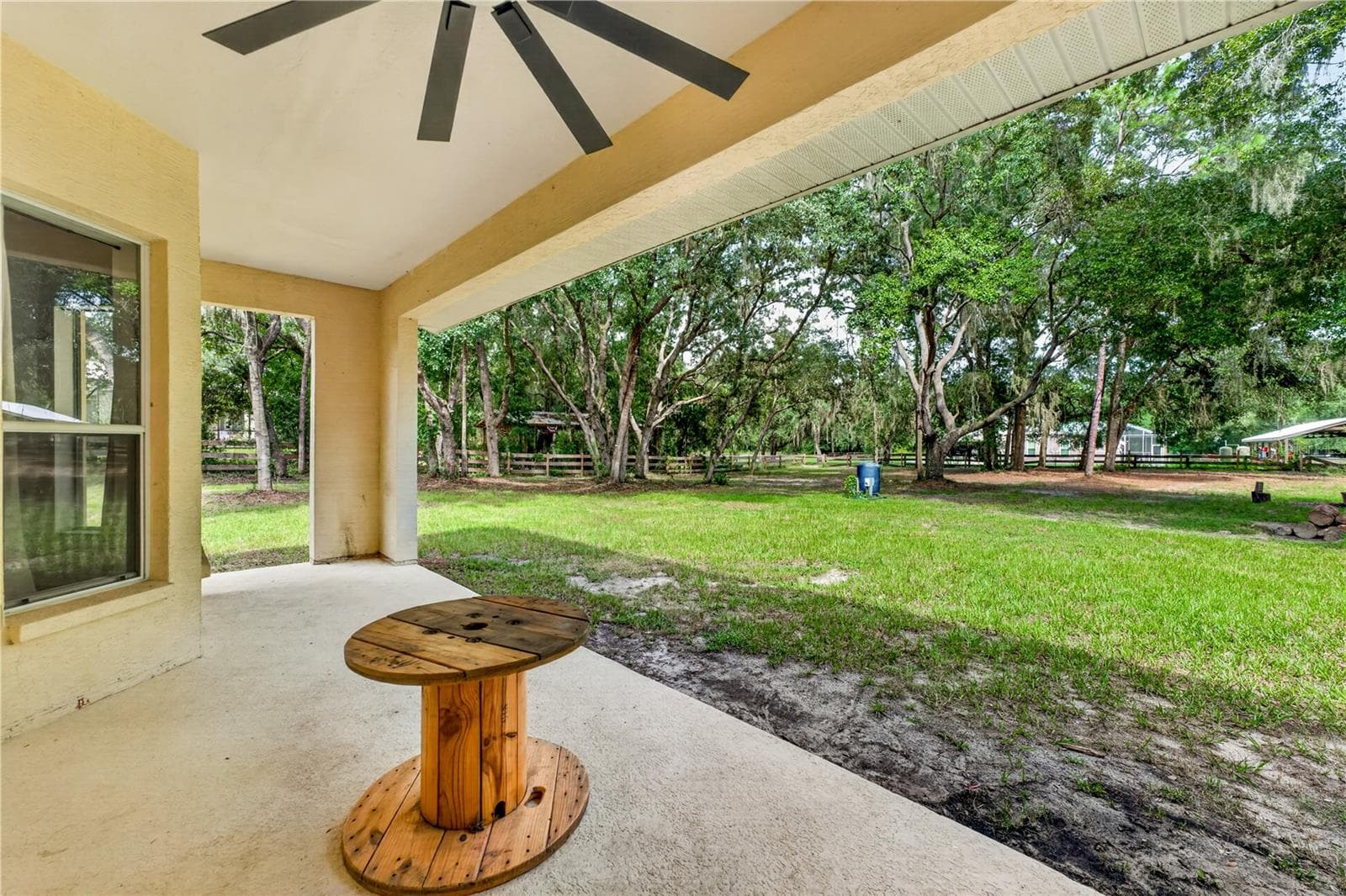 Back Covered Patio - 6476 LARRY AVE, WEBSTER