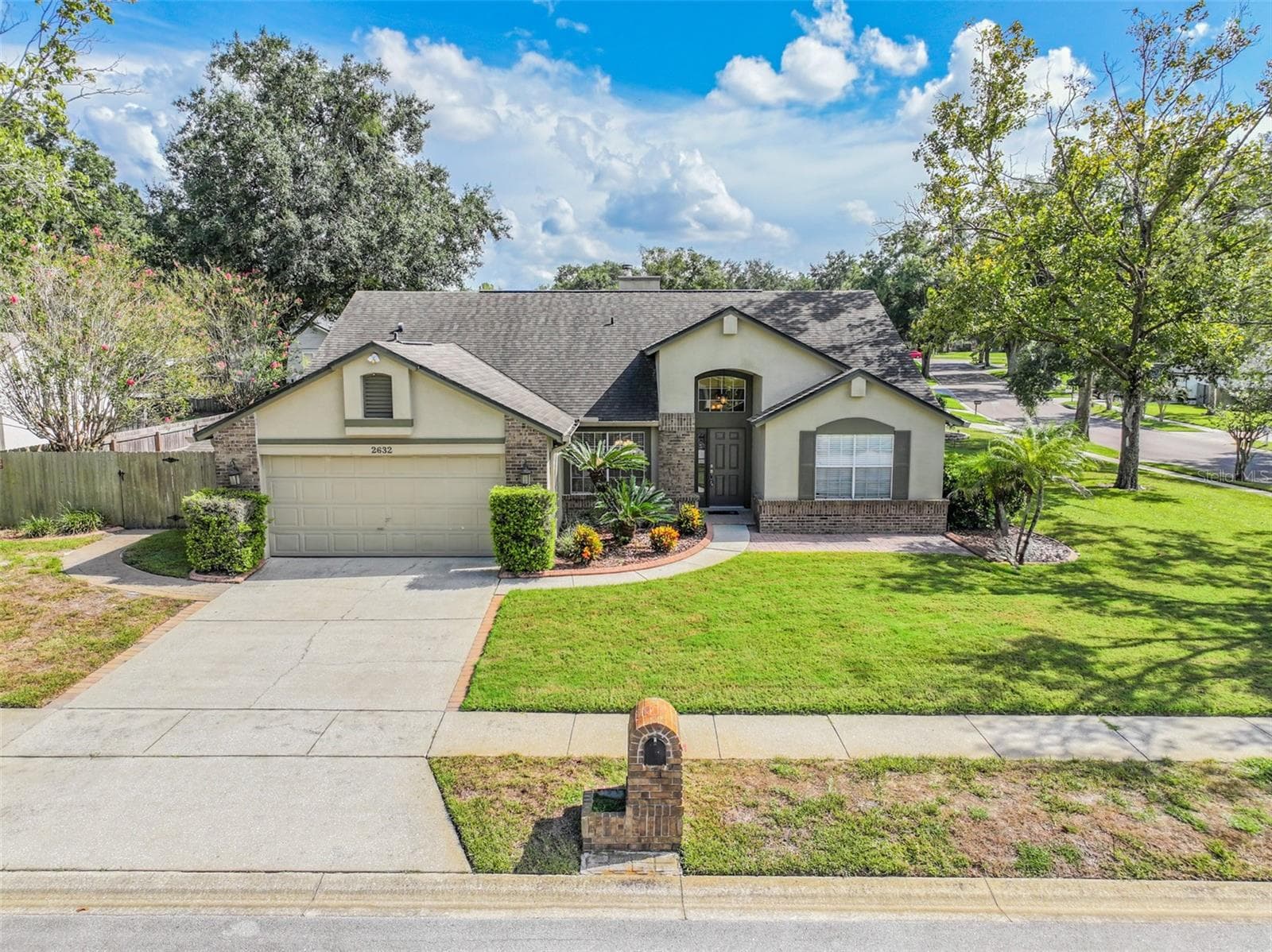 Front Elevation-Corner Lot - 2632 SPRING GLEN LN, APOPKA