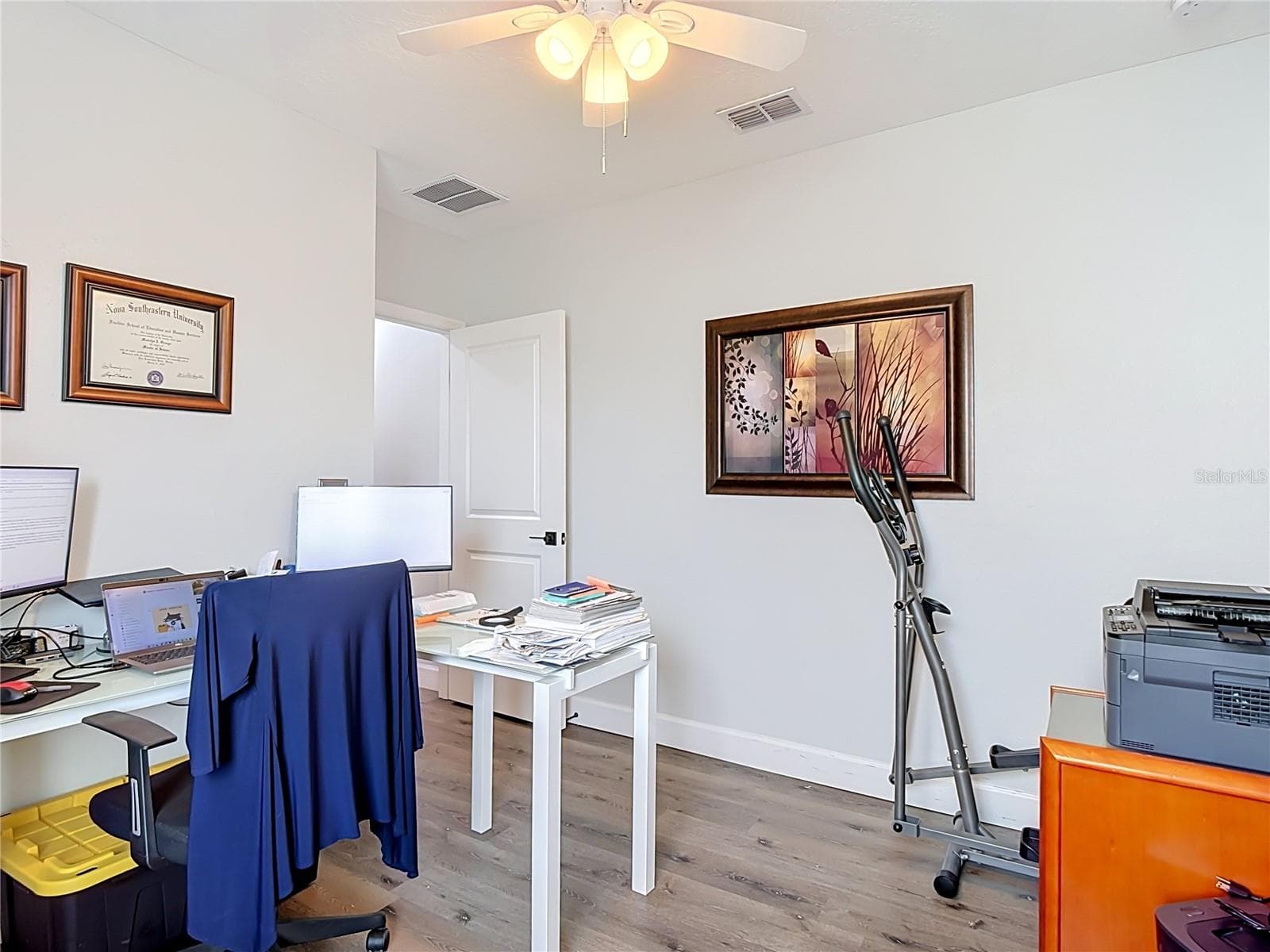 Third bedroom used as office - 668 DROMEDARY CT, POINCIANA