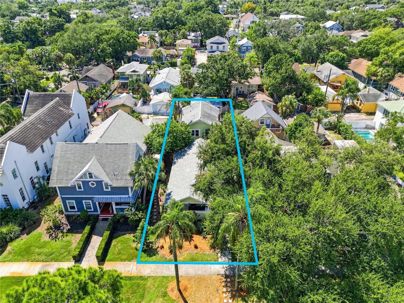 Single Family Residence at 146 13TH AVE NE, ST PETERSBURG, photo 39 of 41