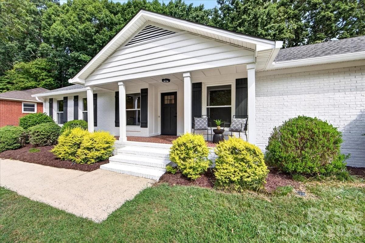 Freshly painted Exterior - 1236 Beechdale Drive, Charlotte