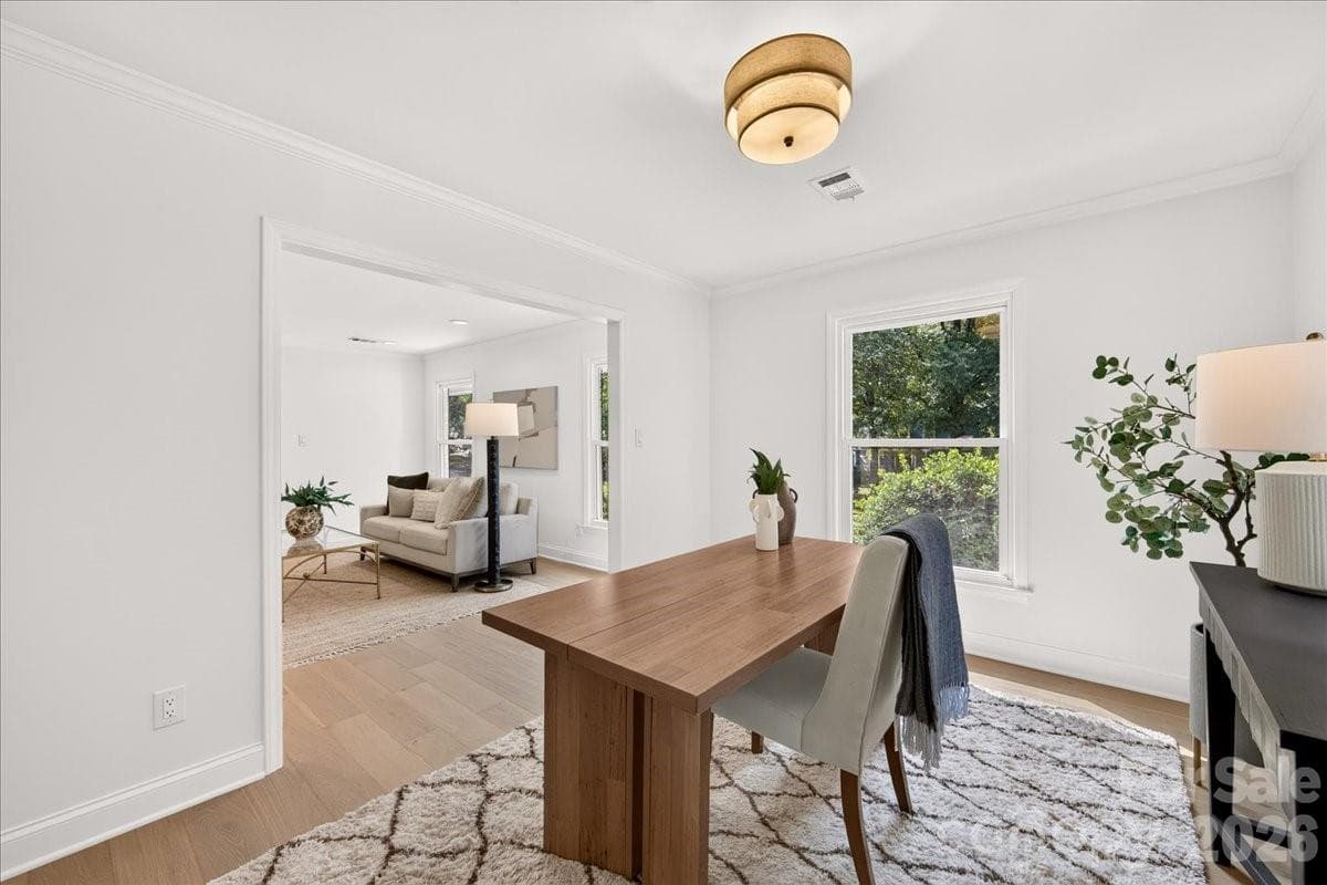 Office/Dining Room - 1236 Beechdale Drive, Charlotte