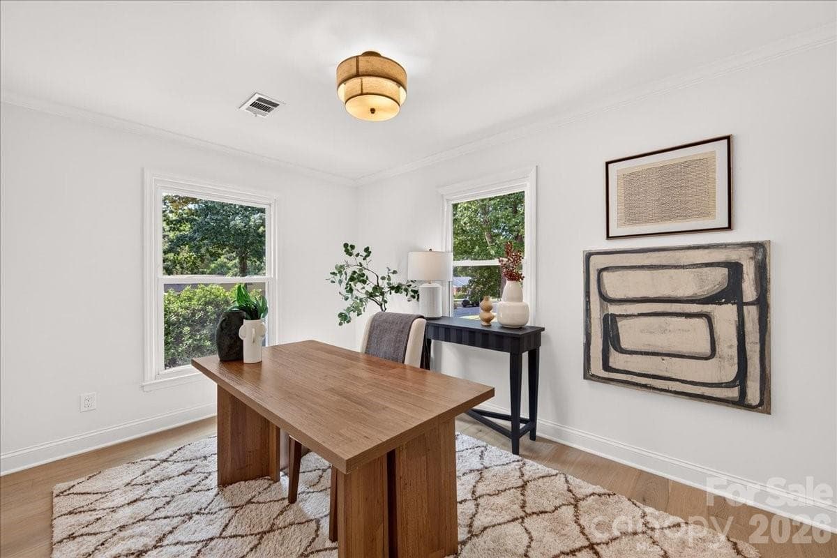Office/Dining Room - 1236 Beechdale Drive, Charlotte