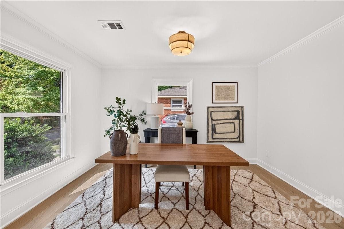 Office/Dining Room - 1236 Beechdale Drive, Charlotte