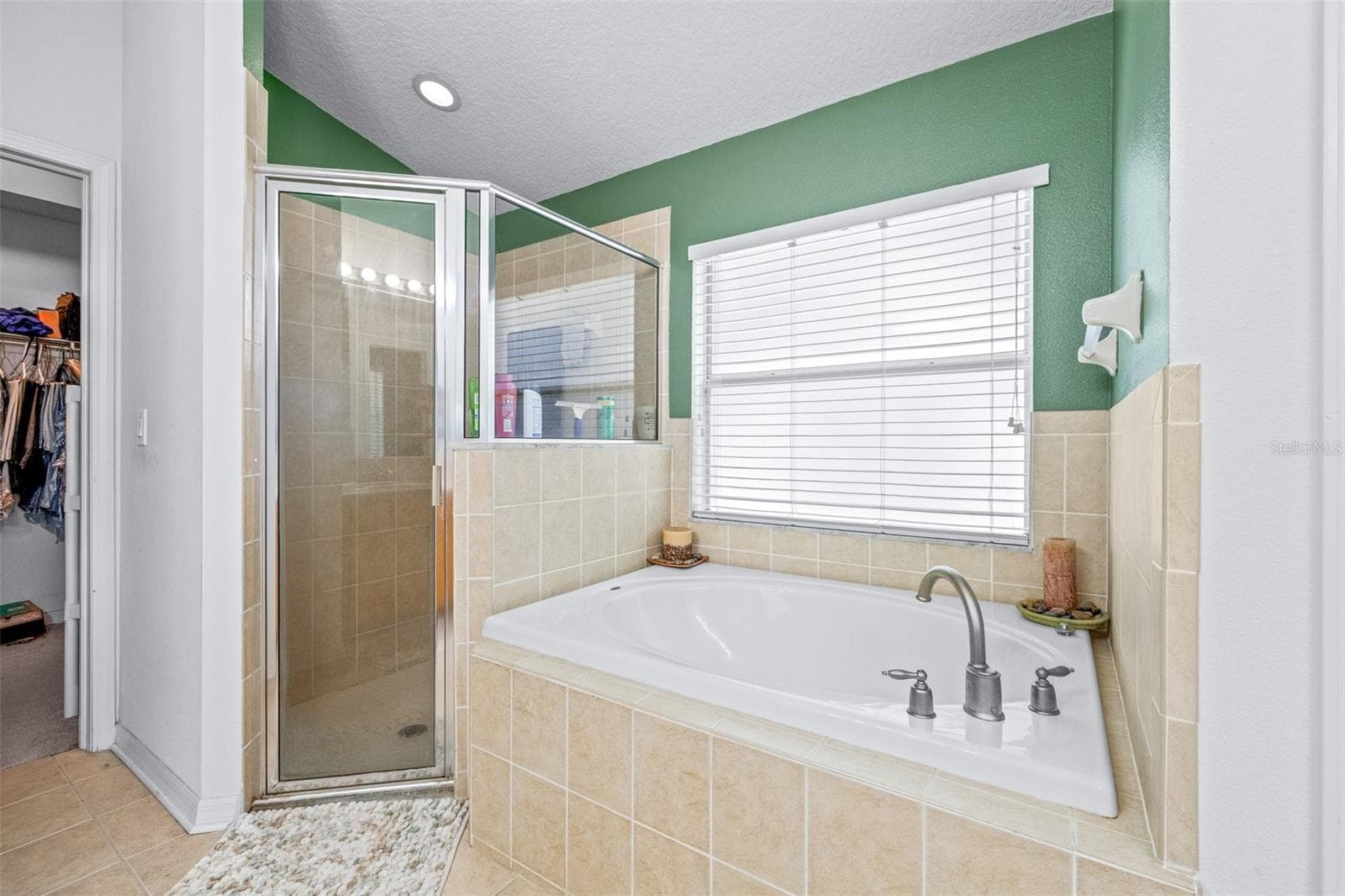 Soaker Tub w/ Separate Shower Stall - 7113 CROMWELL PARK LN, APOLLO BEACH