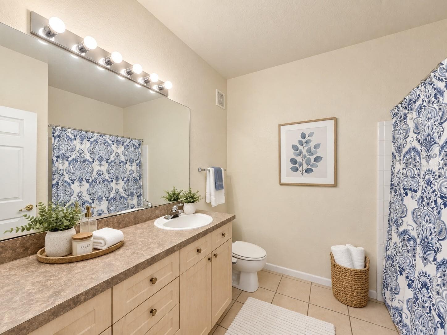 Bathroom 2 - virtually staged - 830 AIRPORT RD #111, PORT ORANGE
