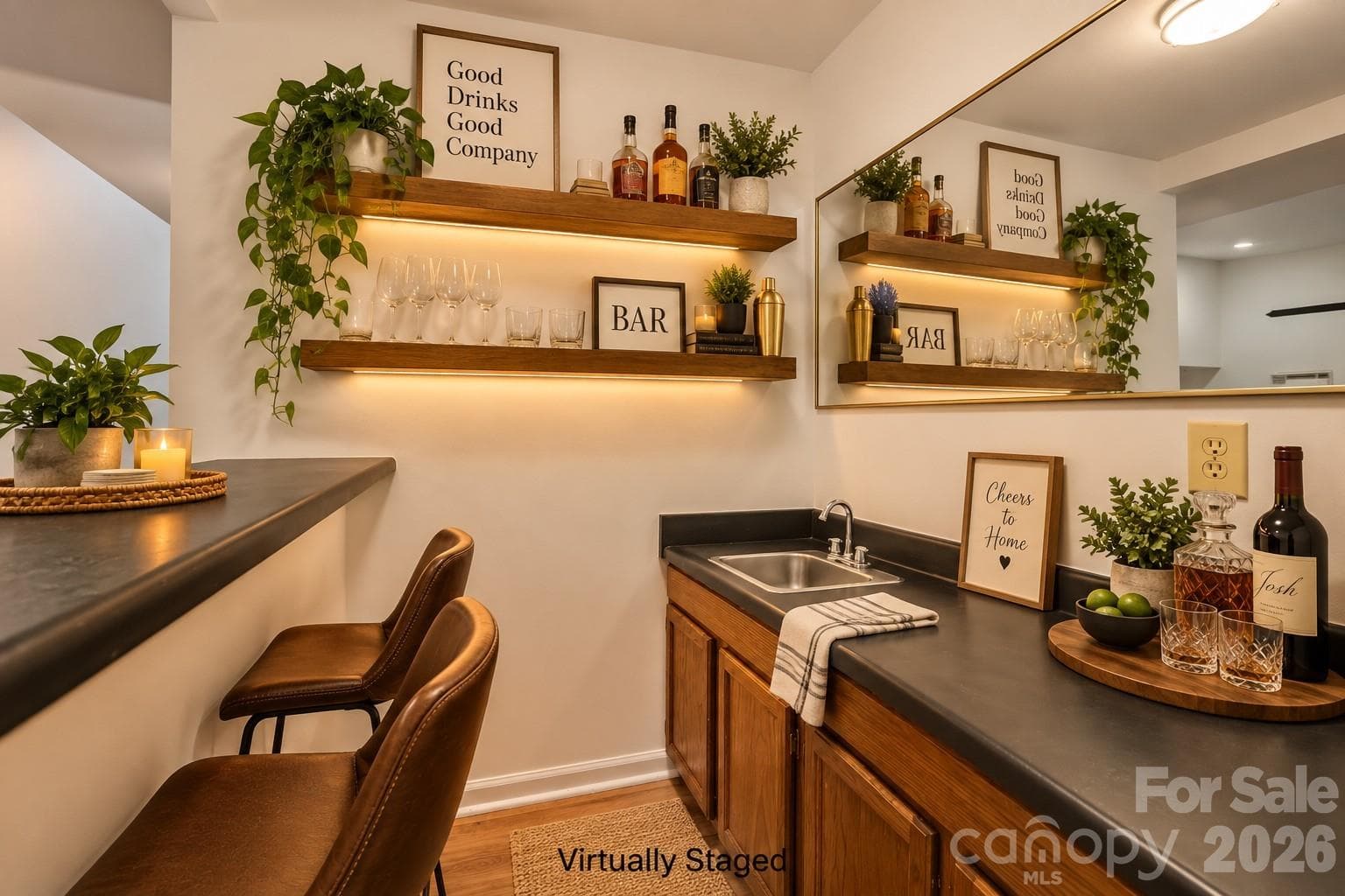 Virtually Staged - 10225 Atchinson Drive, Mint Hill