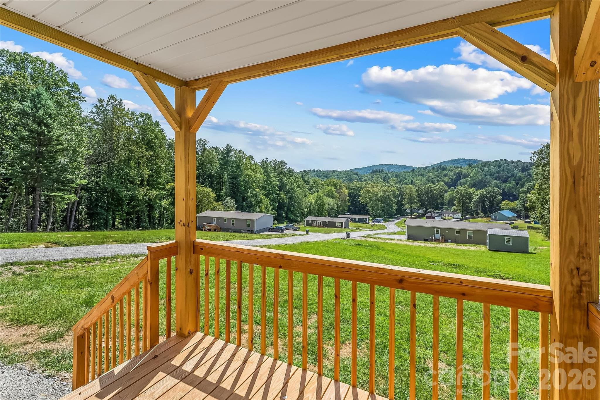 View from front porch of 163 Ada Way - 163 Ada Way, Hendersonville