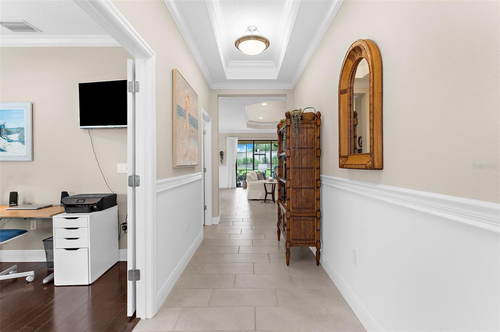 From foyer den on left - 208 CAPRIANA CT, NOKOMIS