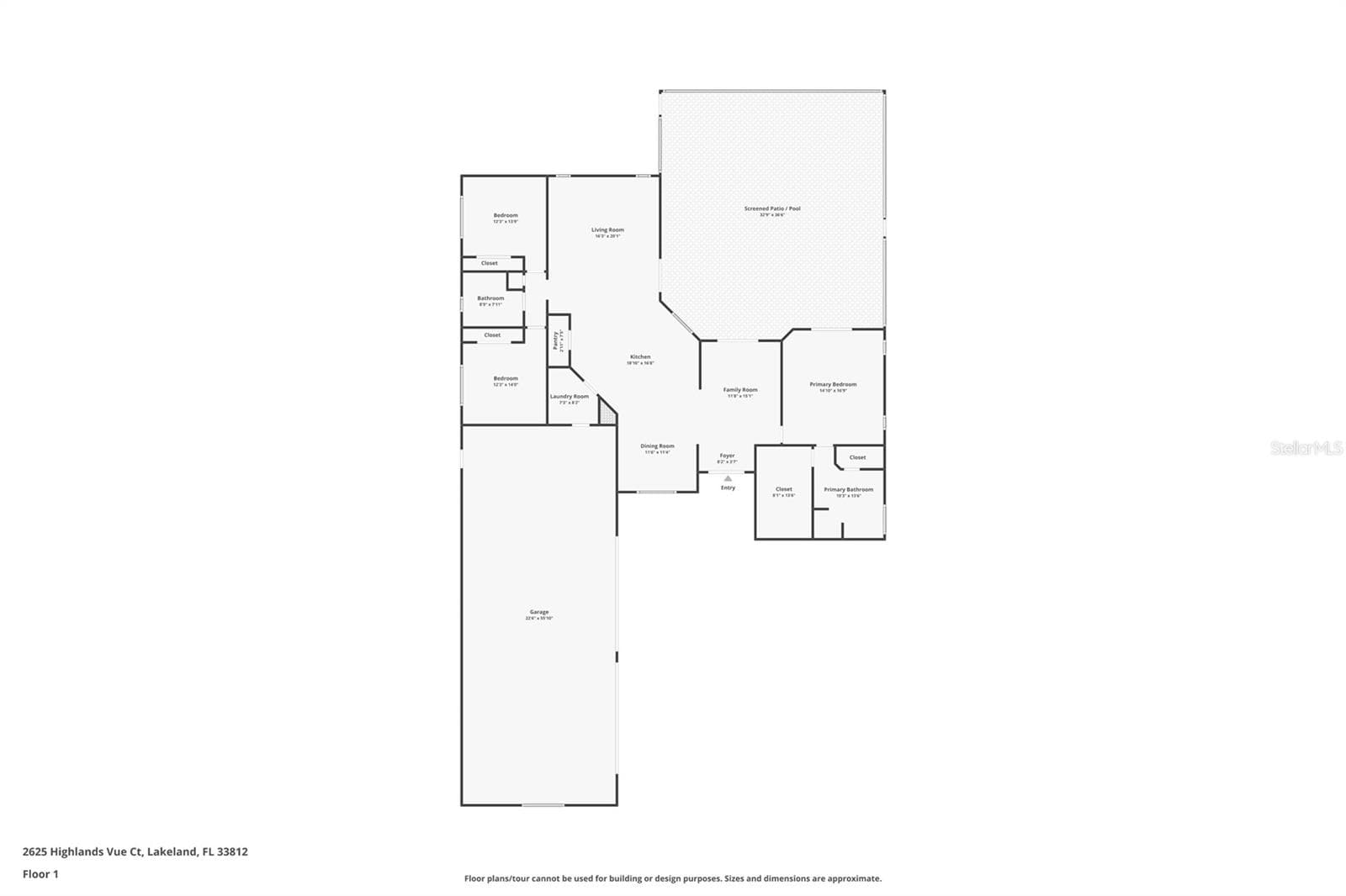 Single Family Residence at 2625 HIGHLANDS VUE CT, LAKELAND, photo 39 of 42