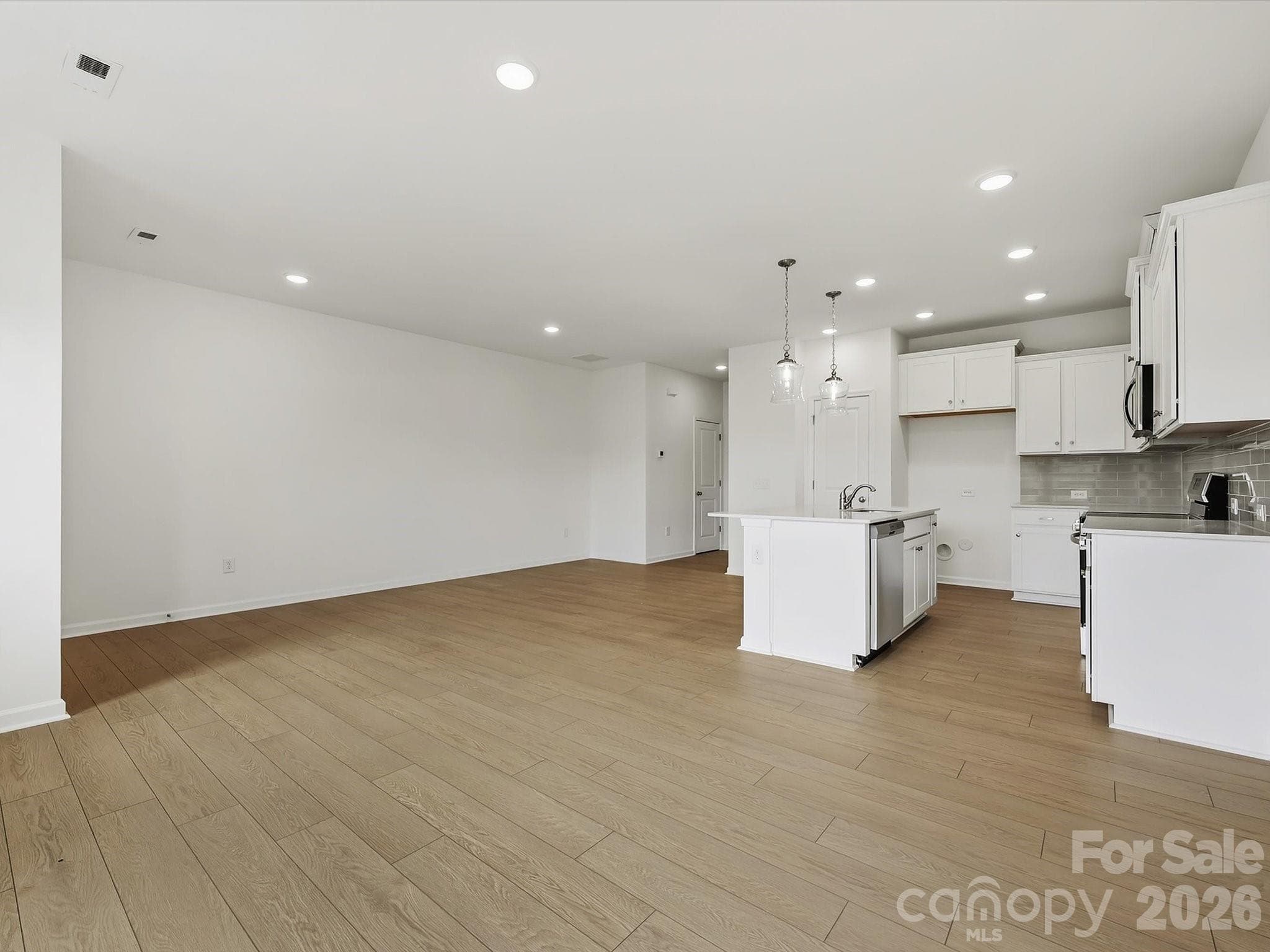Open Floorplan on 1st Floor - 6613 Fire Lily Lane, Charlotte