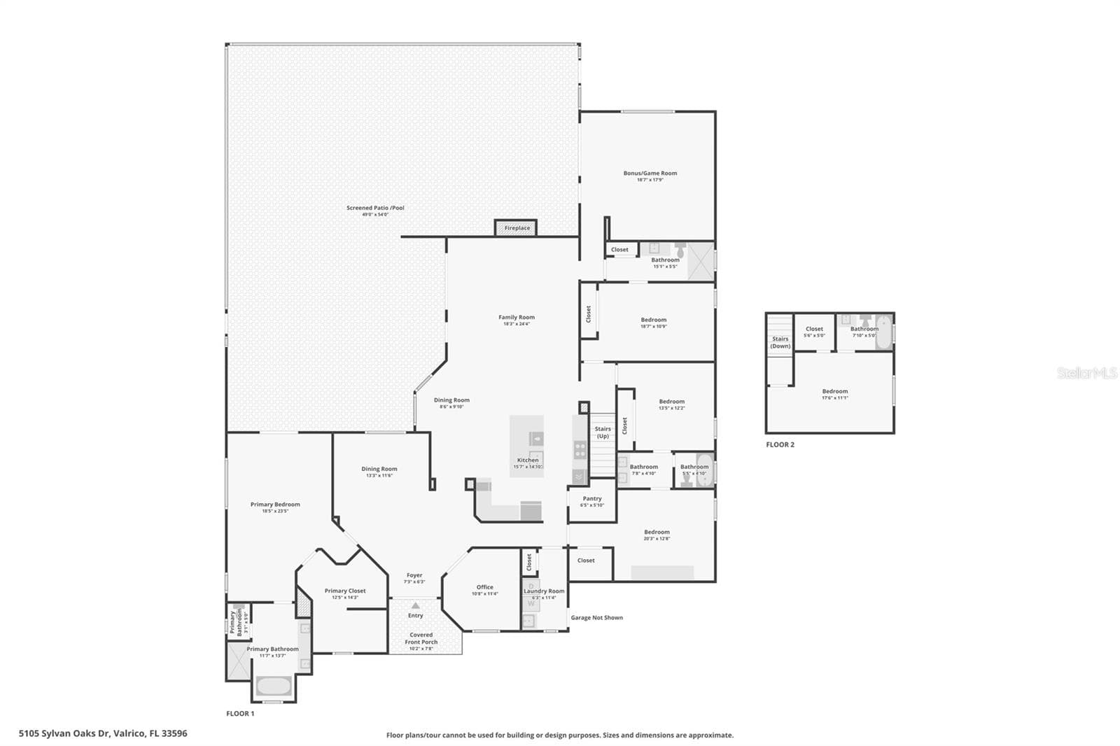 Floor Plan - 5105 SYLVAN OAKS DR, VALRICO