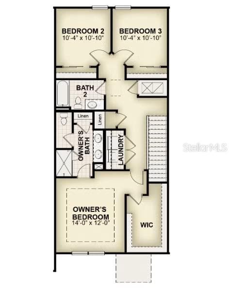 Second floor - 4965 LOYALTY DR, ST CLOUD