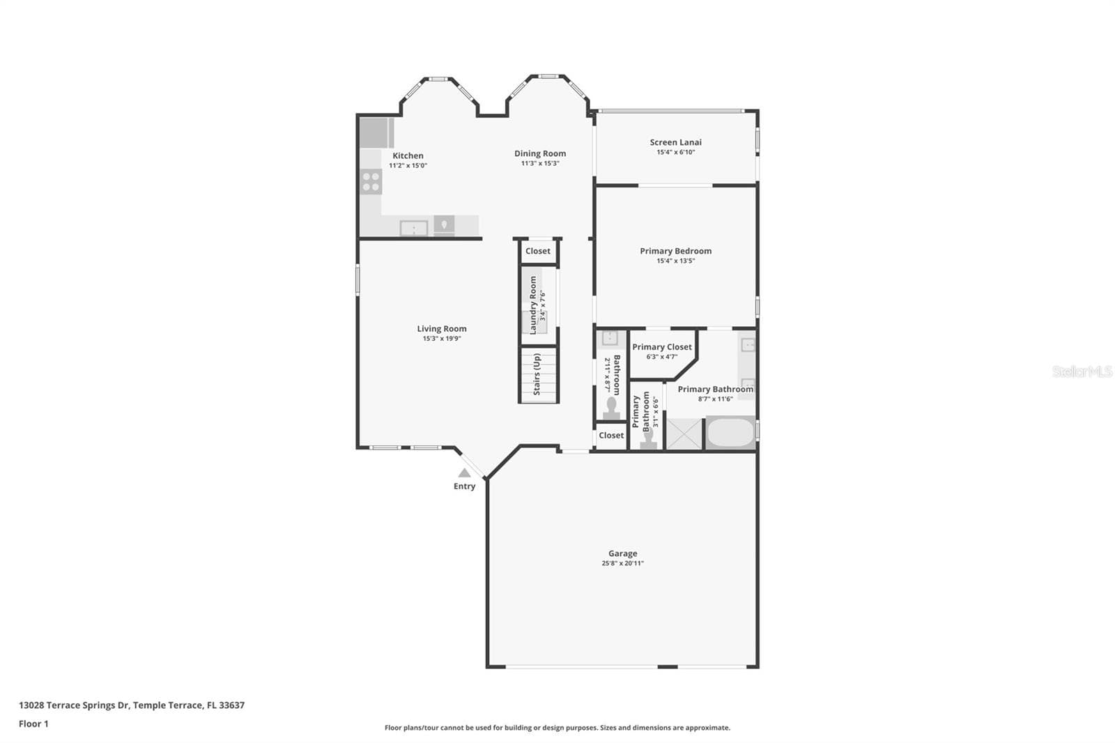 First Floor - 13028 TERRACE SPRINGS DR, TEMPLE TERRACE