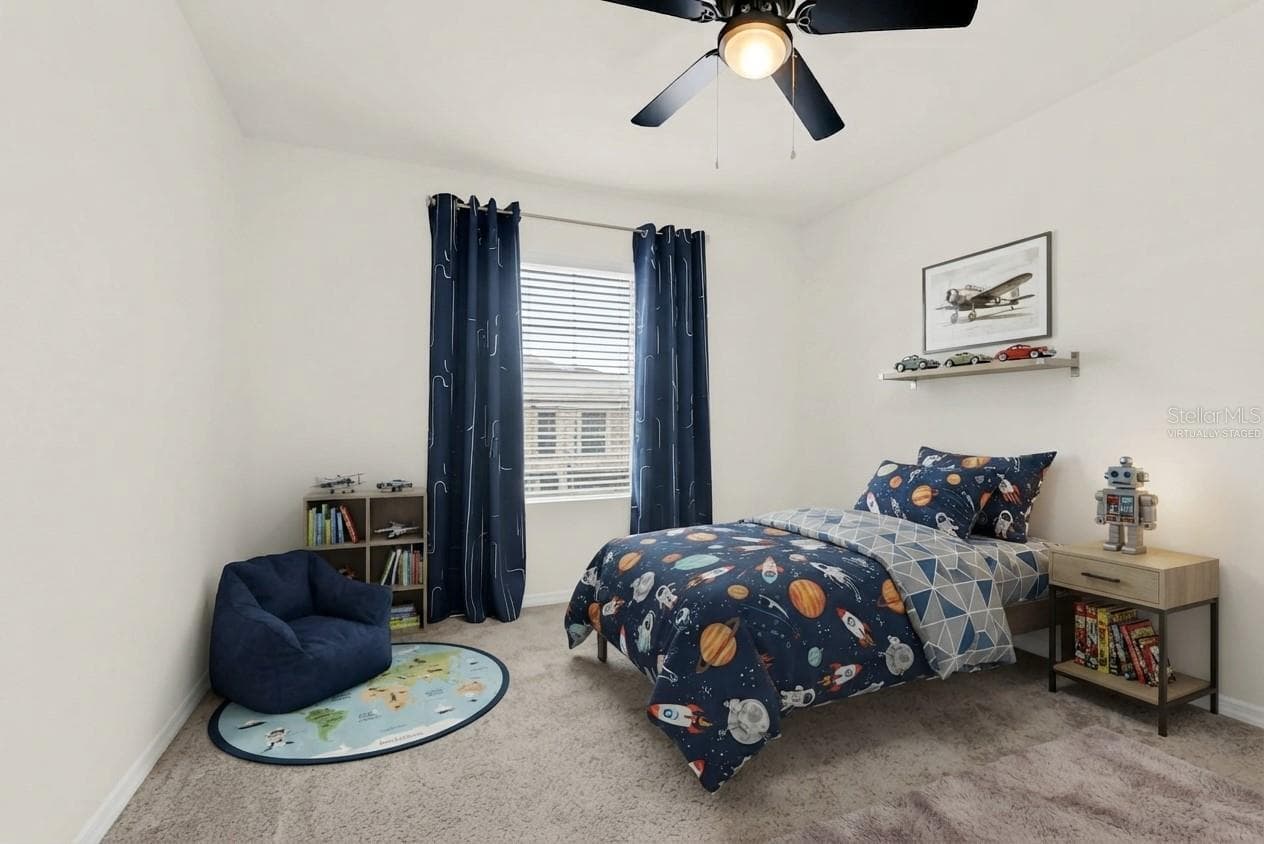 Virtually staged-partially - 1401 YELLOW FINCH DR, DAVENPORT